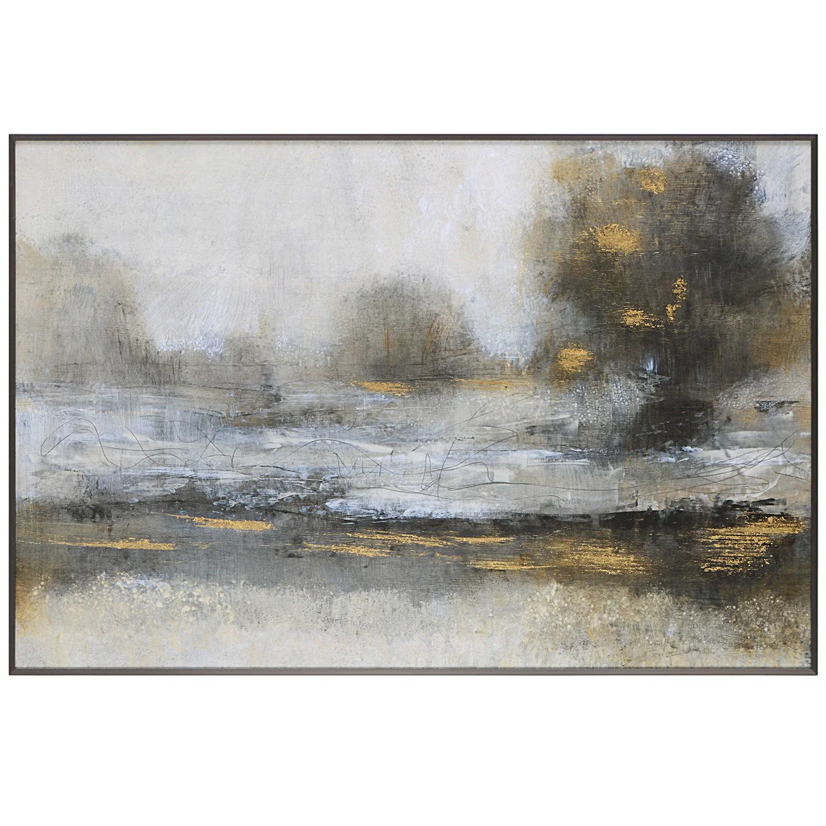 Uttermost Gilt Landscape Framed Print