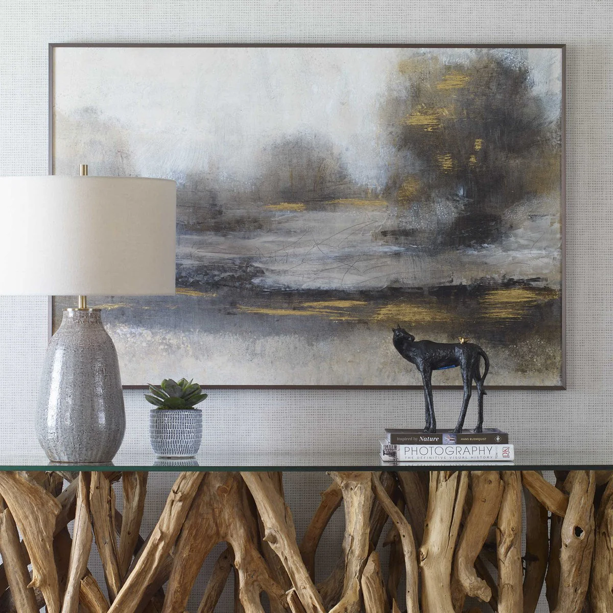 Uttermost Gilt Landscape Framed Print - Image 2