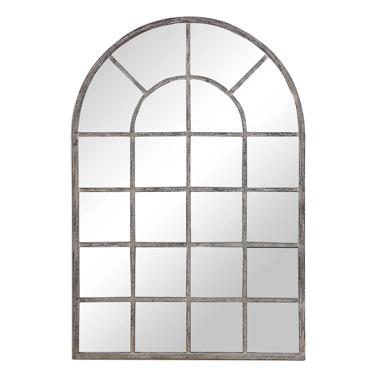 Giverny Mirror - Antique Grey