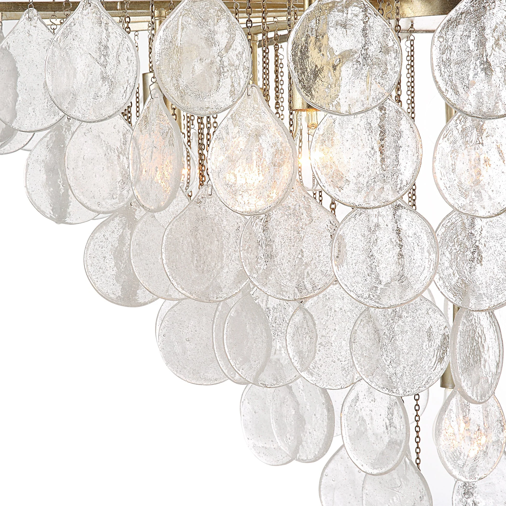 Uttermost Goccia 8 Light Tear Drop Glass Pendant - Image 5