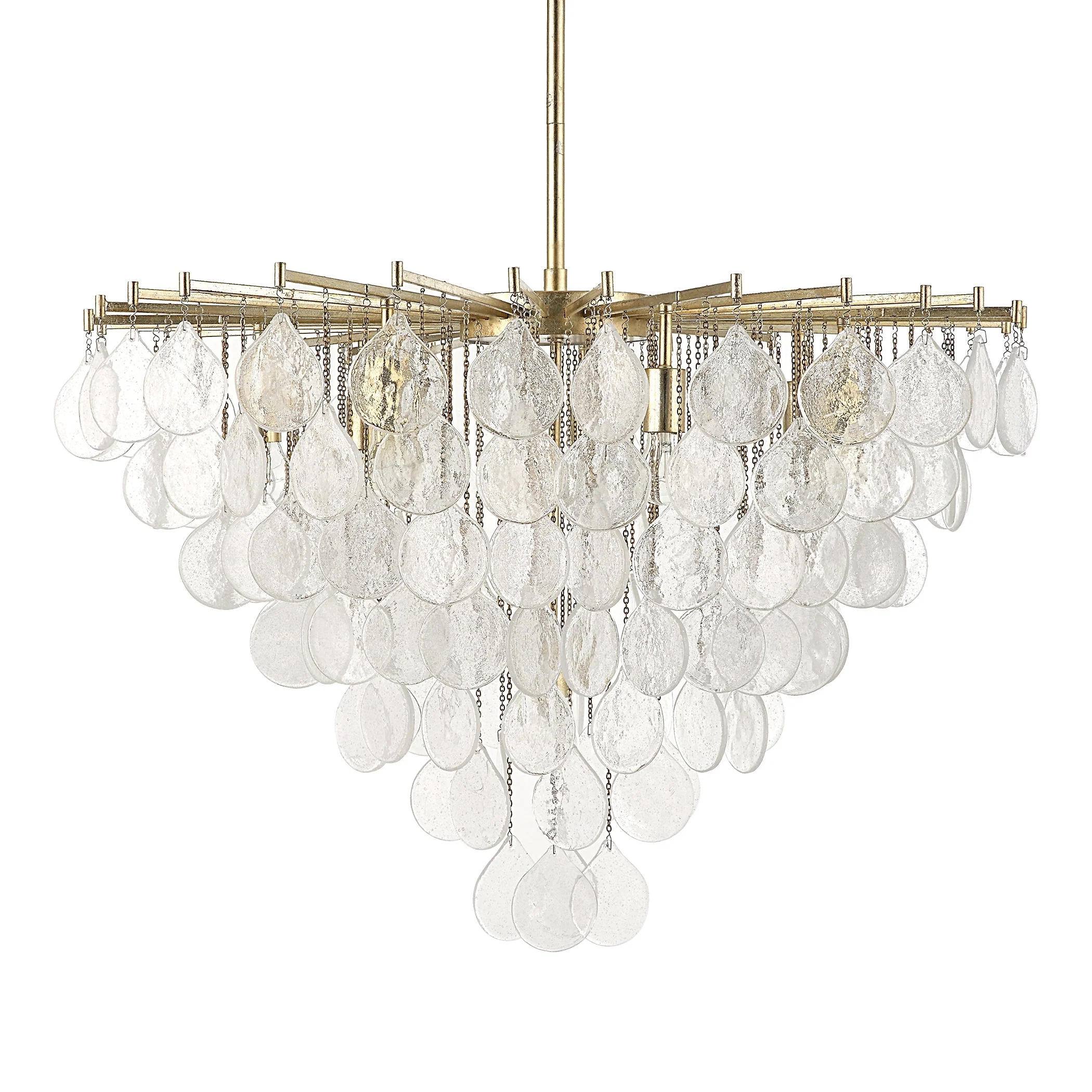 Uttermost Goccia 8 Light Tear Drop Glass Pendant - Image 7