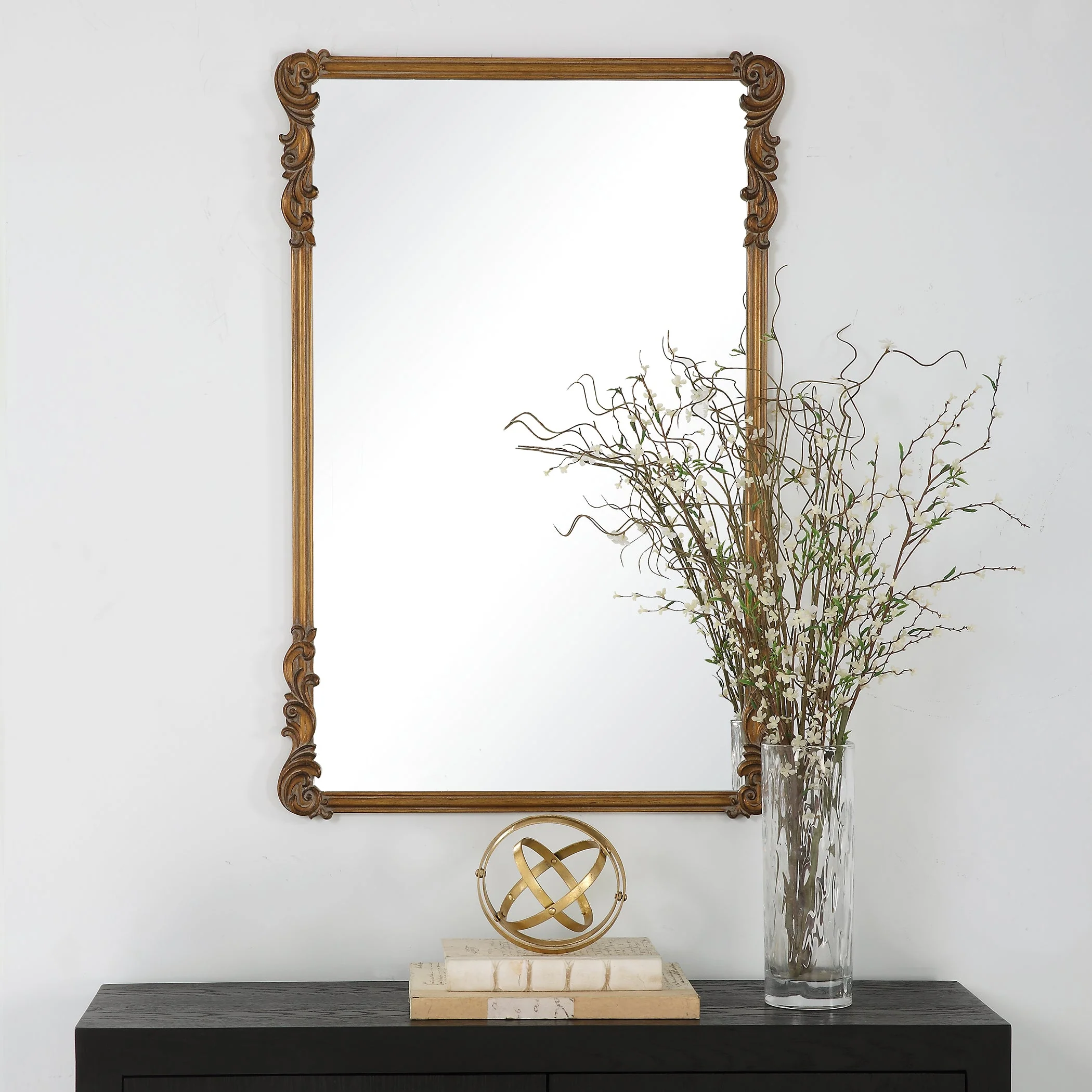 Gold Napoleon Mirror - Image 2