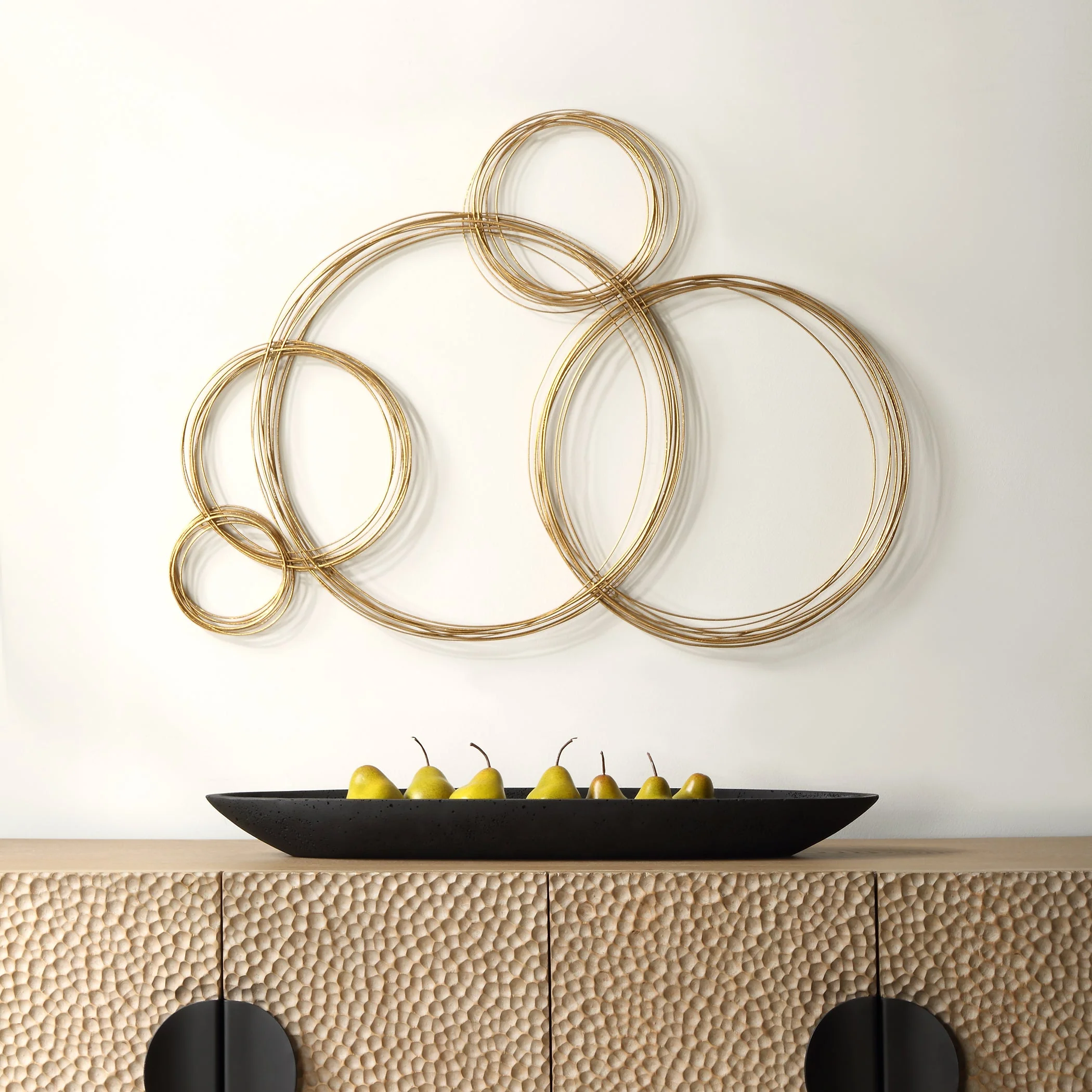 Uttermost Golden Bubbles Metal Wall Decor - Image 2
