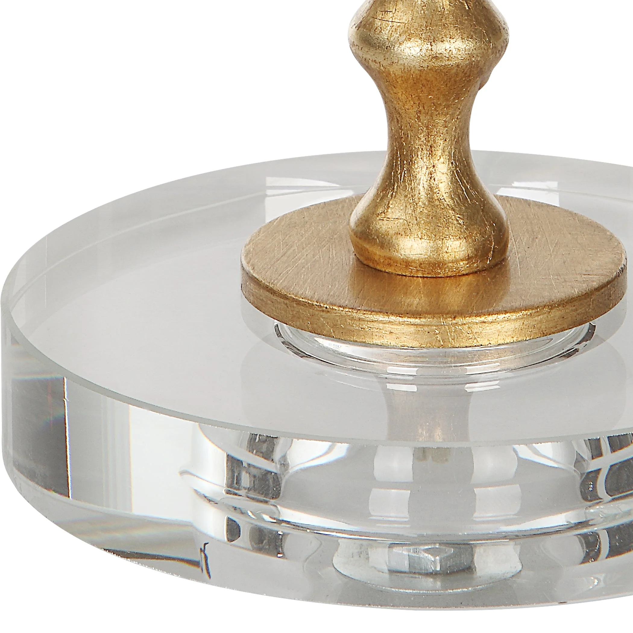 Golden Leaf Table Lamp Set Of 2 - Image 5