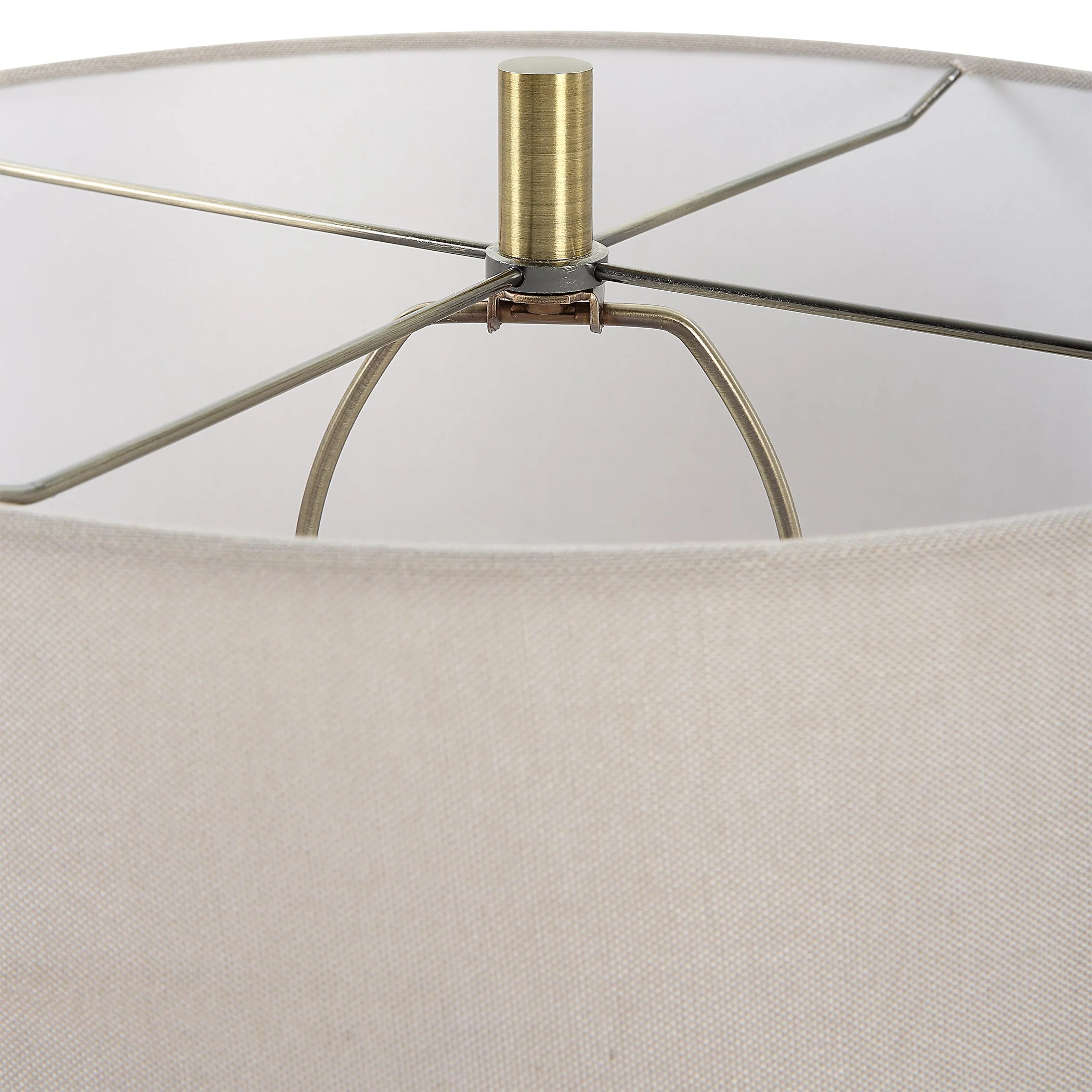 Uttermost Gorda Bronze Ceramic Table Lamp - Image 5