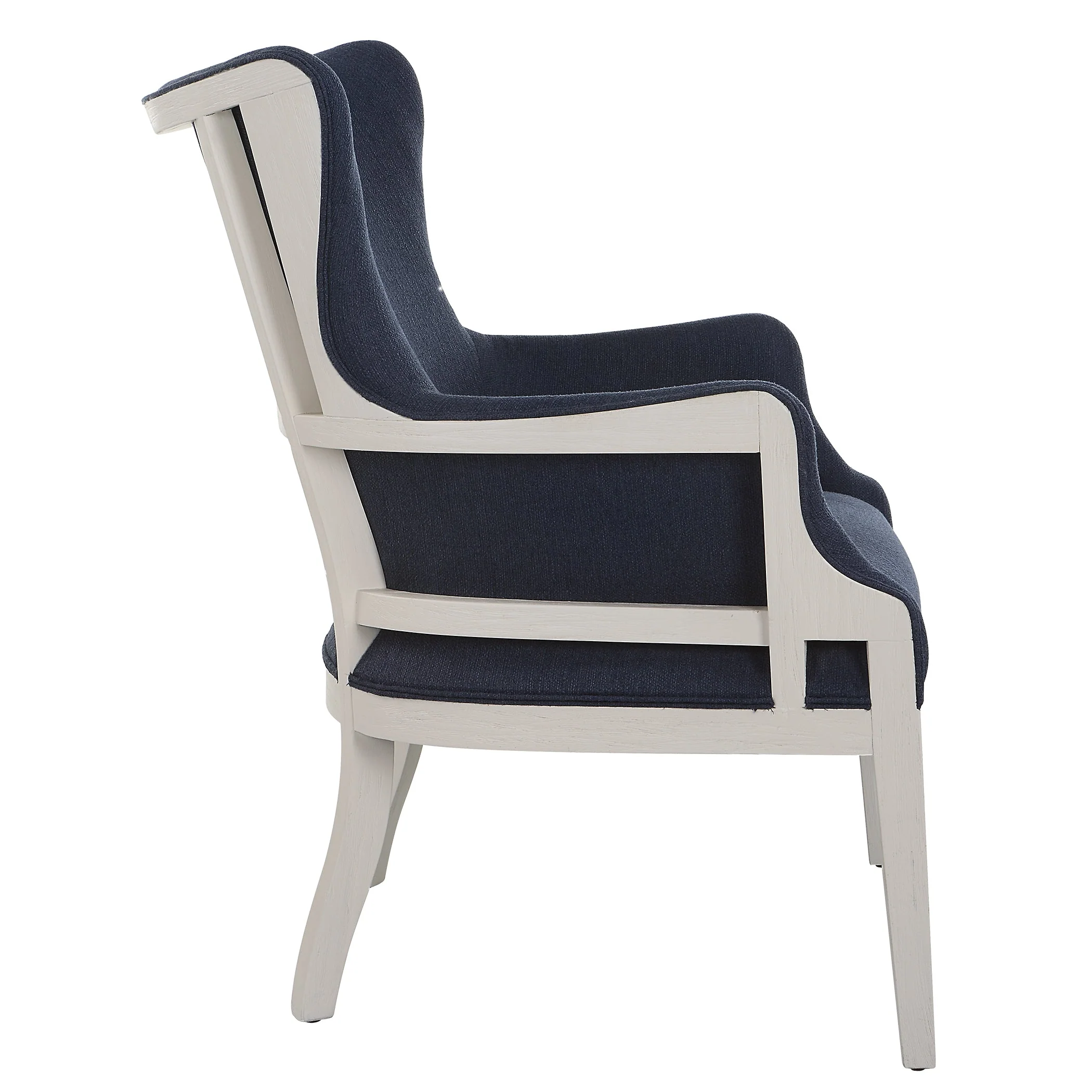 Uttermost Gordonston Blue Fabric Accent Chair - Image 5