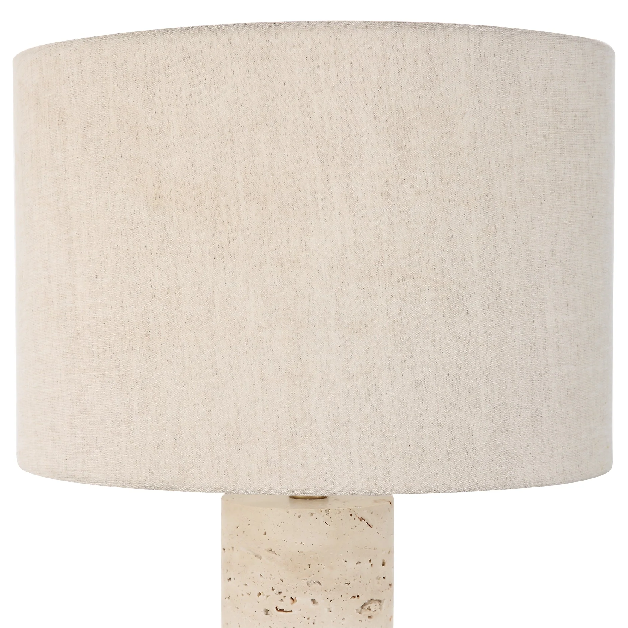 Uttermost Gravitas Elegant Brass & Stone Lamp - Image 7