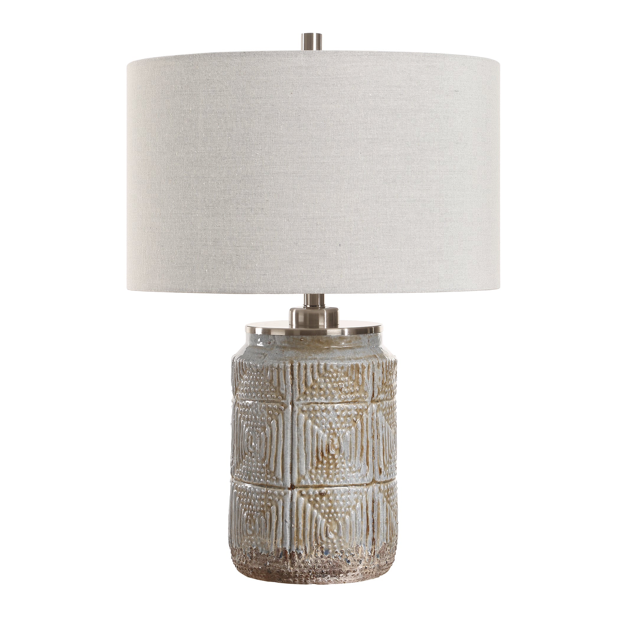 Uttermost Graydon Gray Table Lamp - Image 4