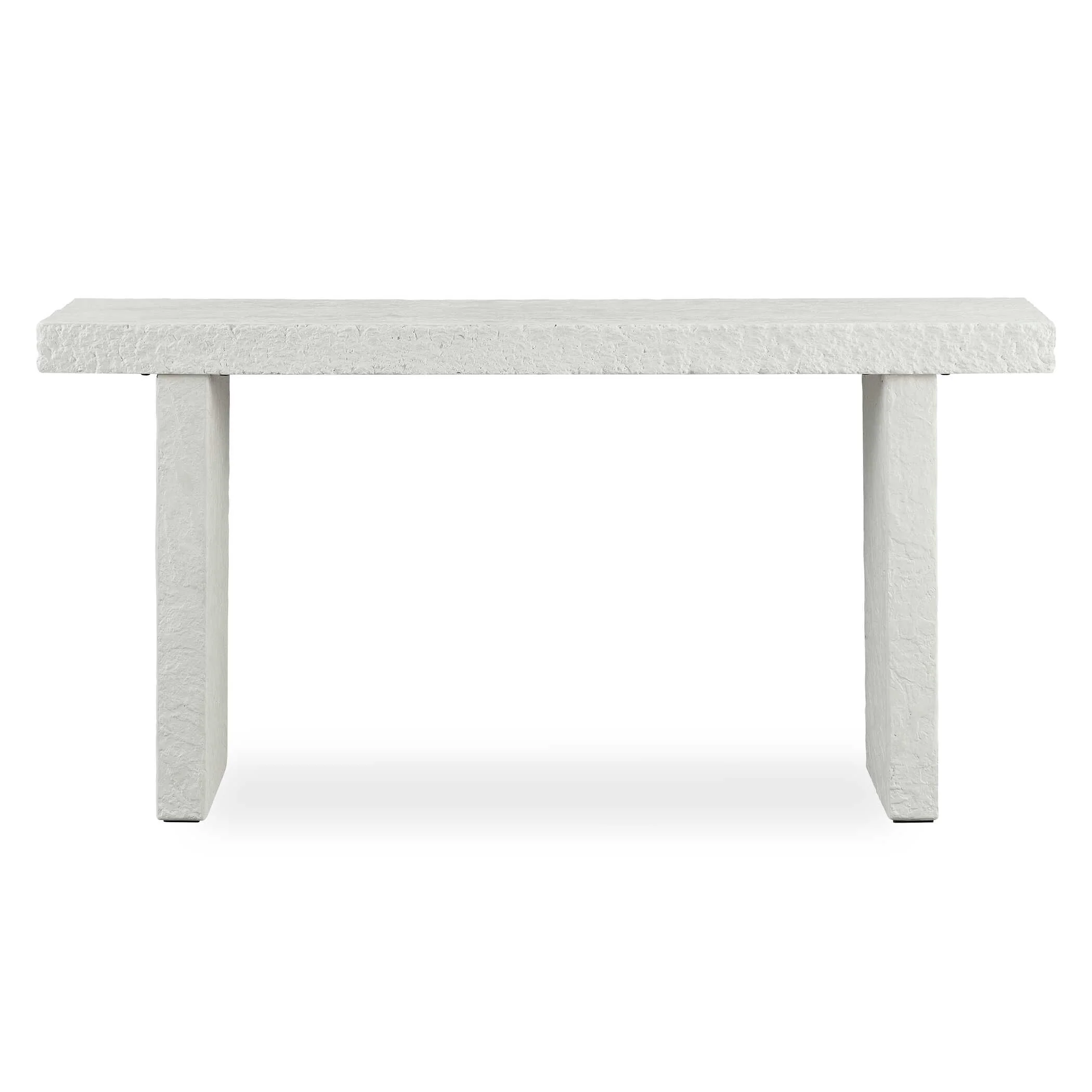 Uttermost Hagan Indoor-Outdoor Limestone Console Table