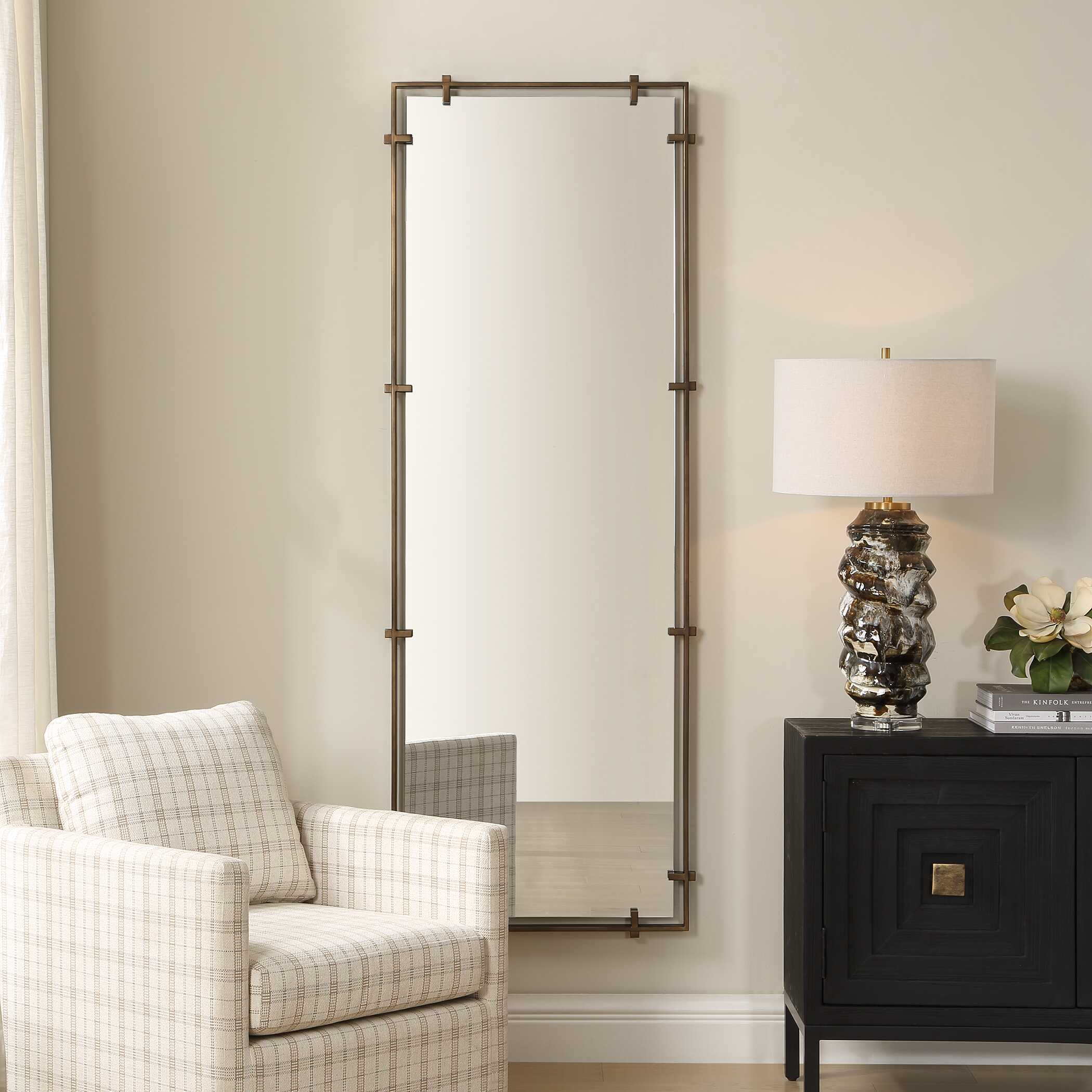 Uttermost Hann Full Length Bronze Mirror - Image 2
