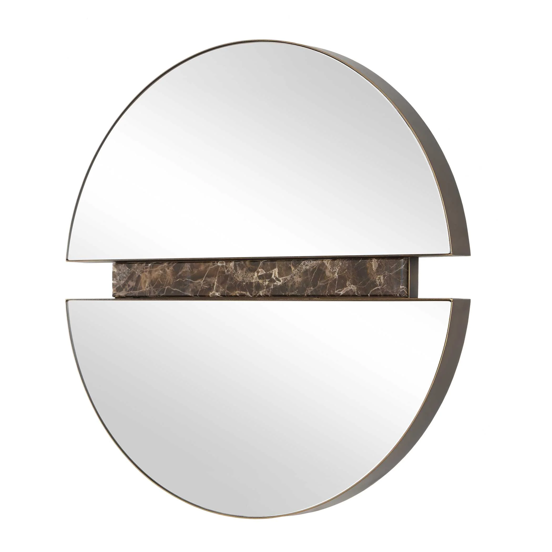 Uttermost Hanover Divided Round Mirror - Image 4