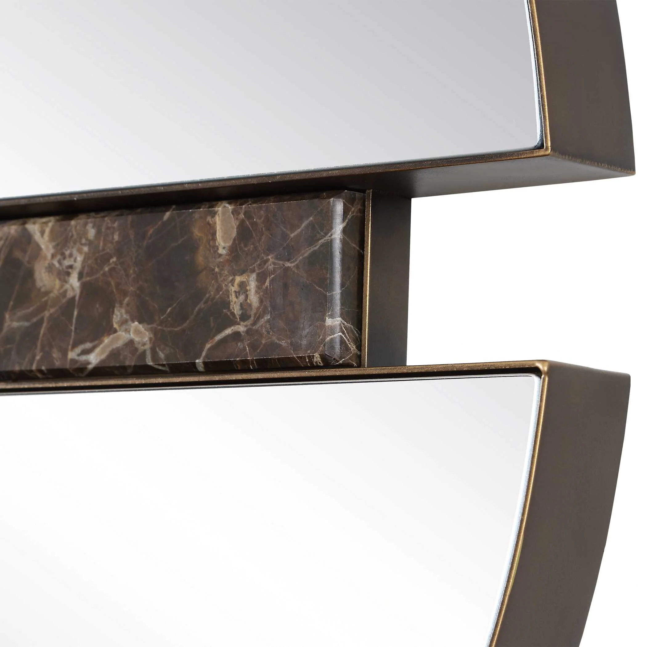 Uttermost Hanover Divided Round Mirror - Image 5