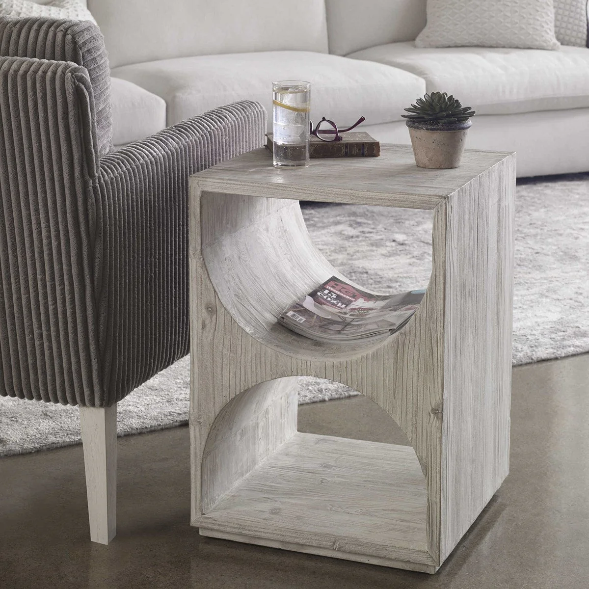 Uttermost Hans Side Table