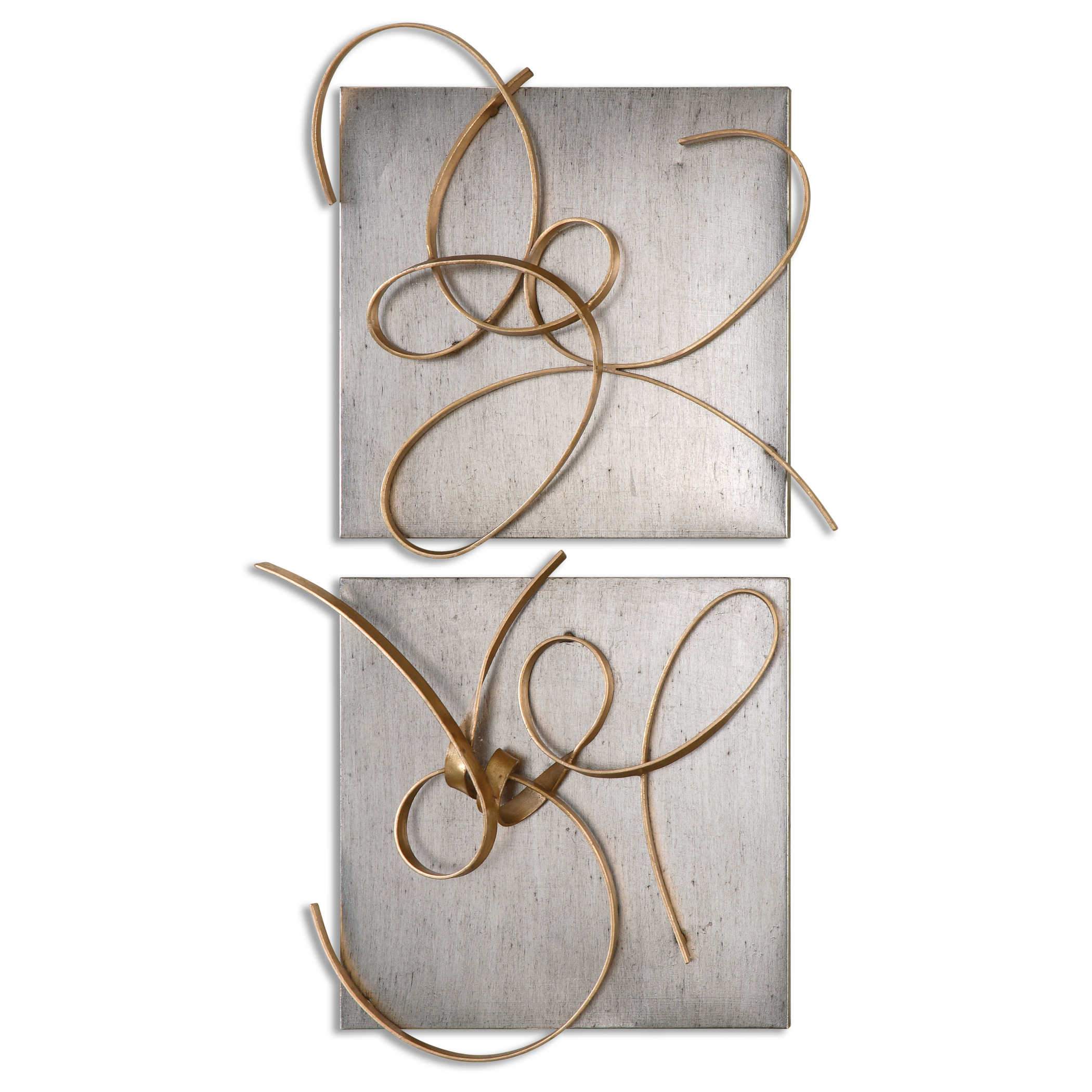 Uttermost Harmony Metal Wall Decor, S/2 - Image 3