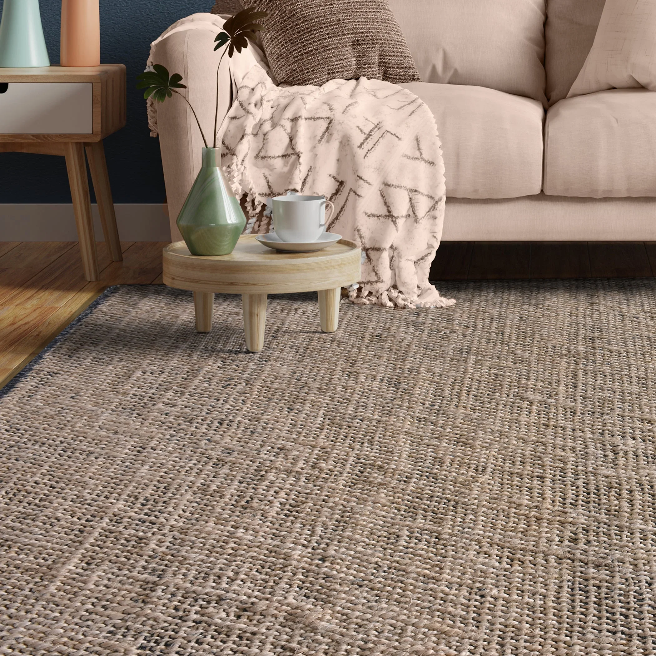 Uttermost Hayden Ivory-Denim 6 X 9 Rug - CLOSEOUT - Image 2