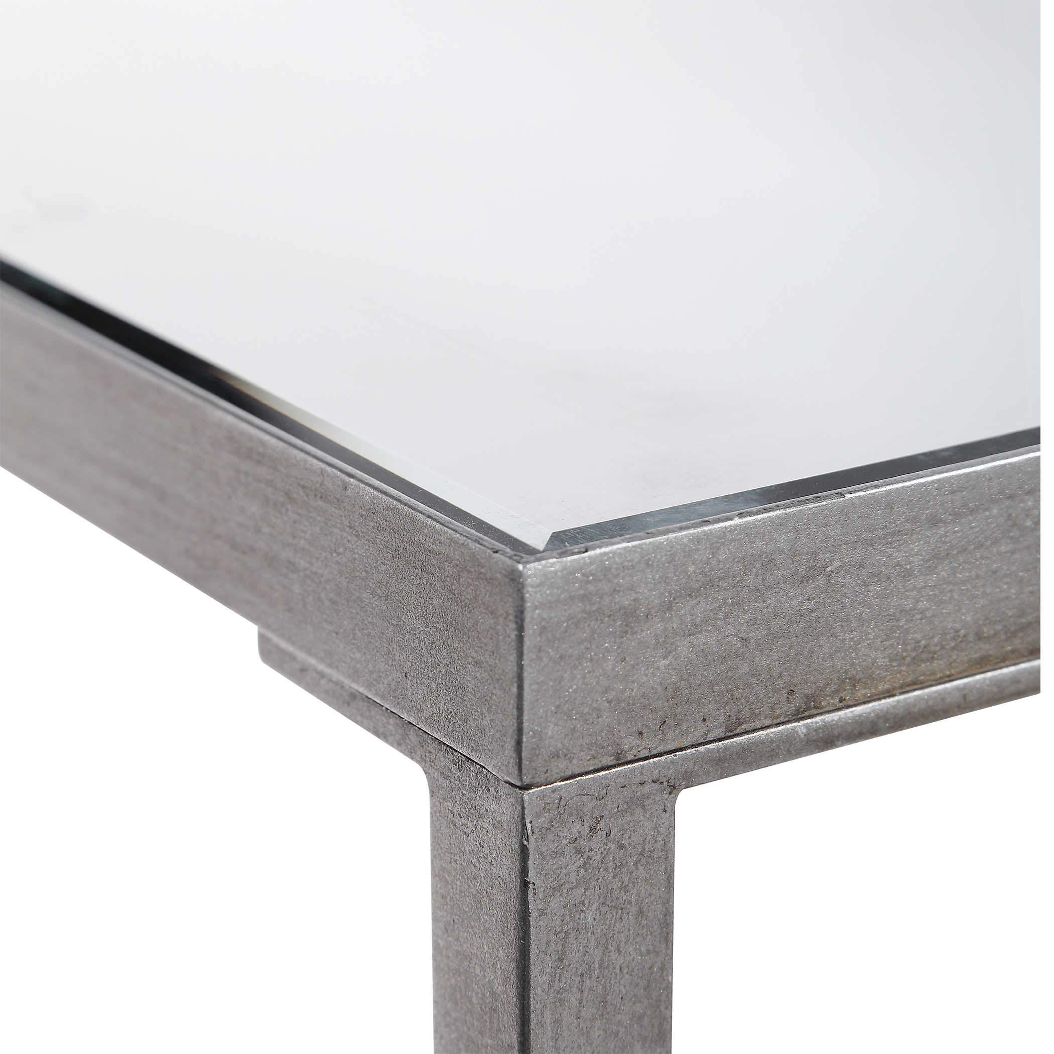Uttermost Hayley Console Table, Silver - Image 5