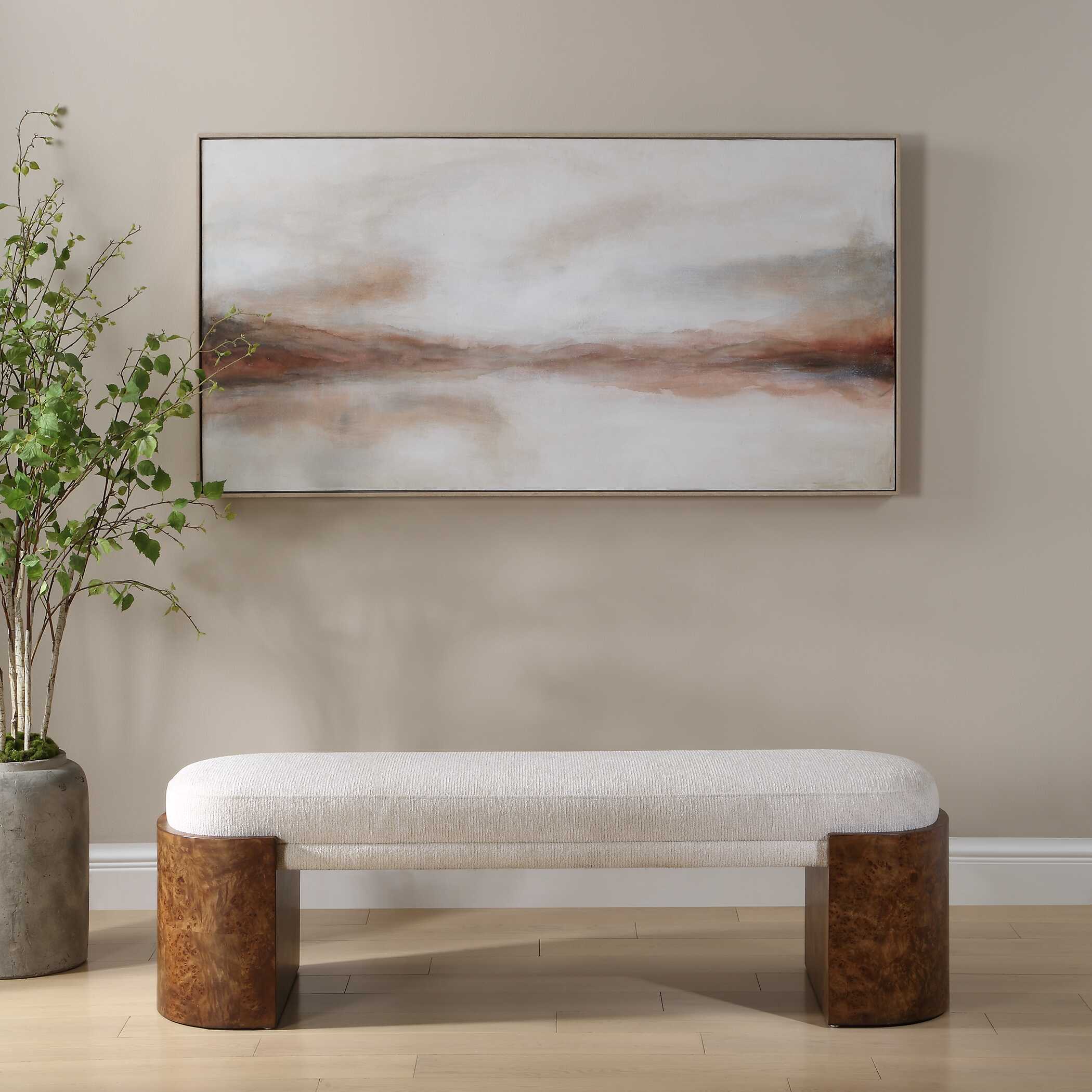Uttermost Haze In The Horizon Landscape Painting - Image 2