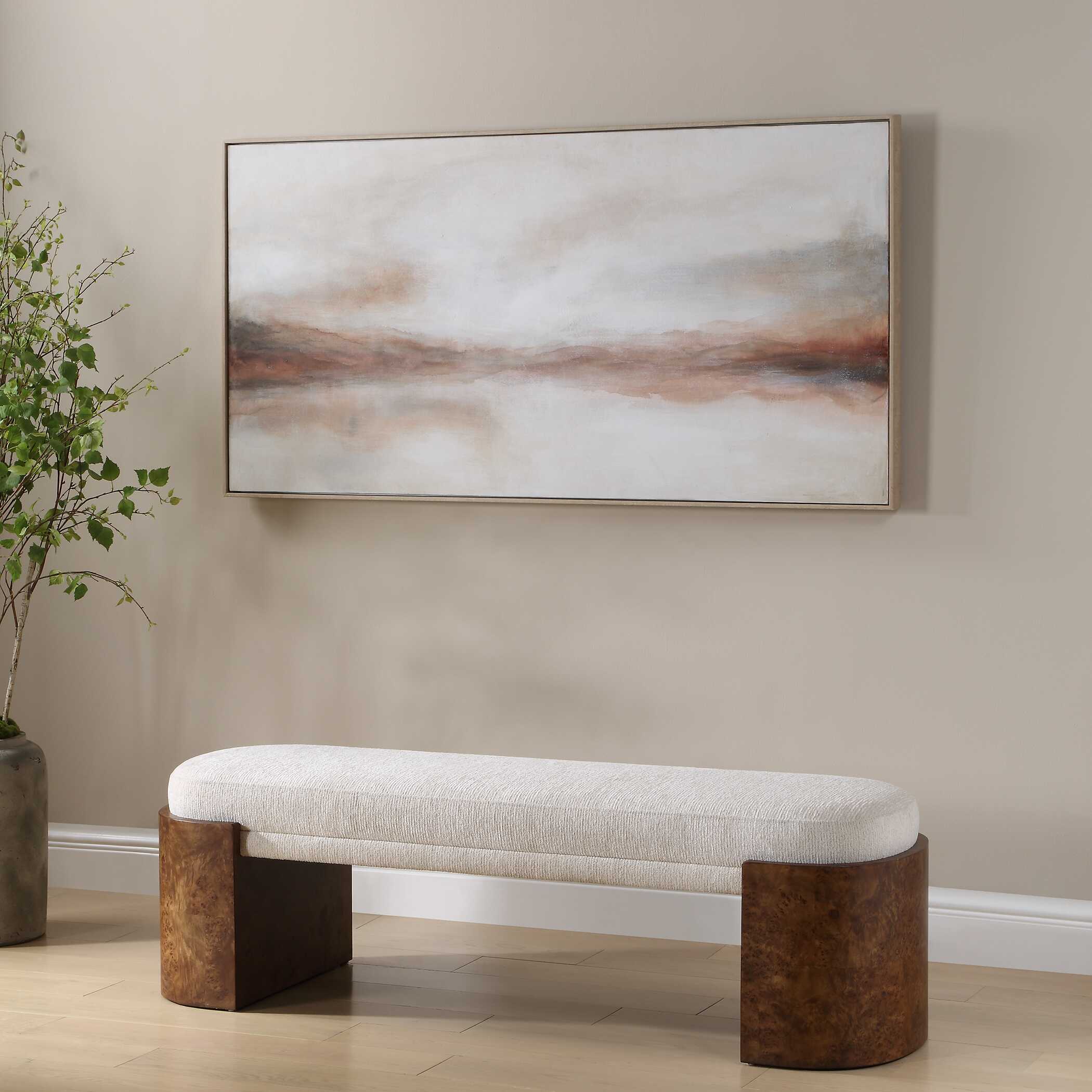 Uttermost Haze In The Horizon Landscape Painting - Image 3