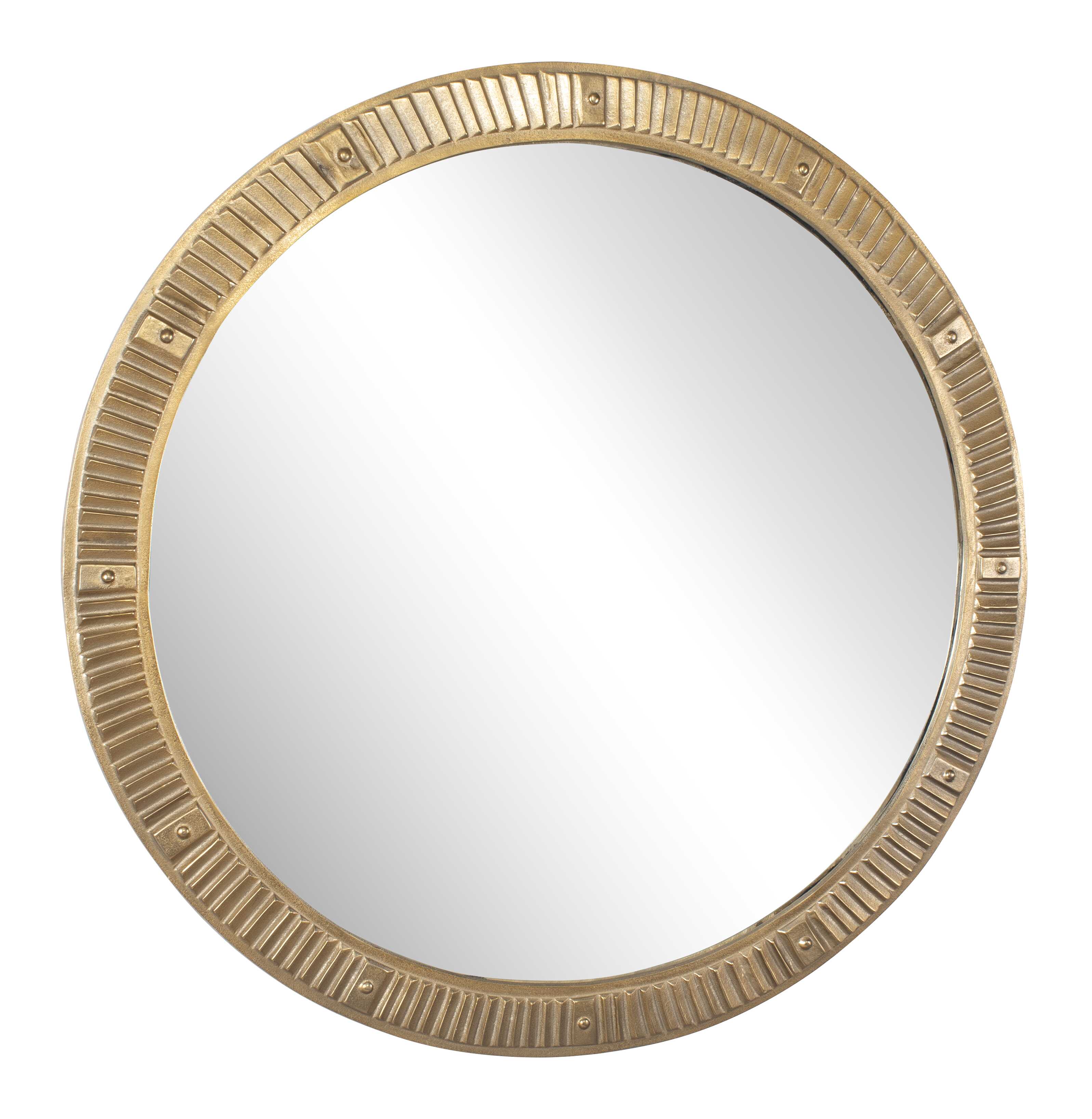 Uttermost Heart Of Gold Round Mirror - Image 4