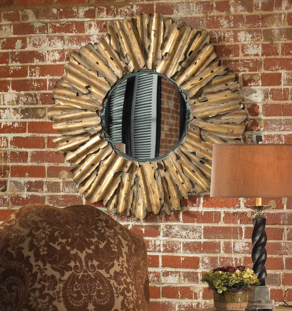 Uttermost Hemani Round Mirror - Image 3