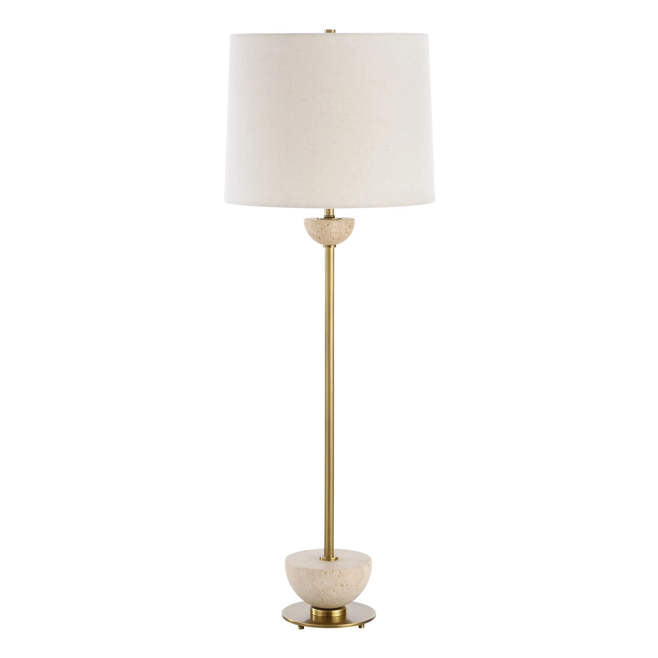 Uttermost Hemisphere Brass Buffet Lamp - Image 4