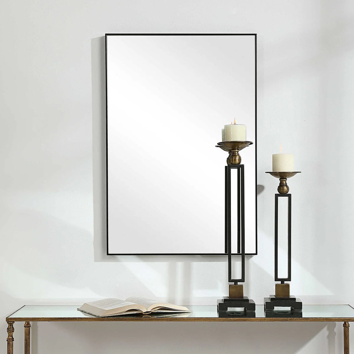 Hudson Mirror - Black - Image 3