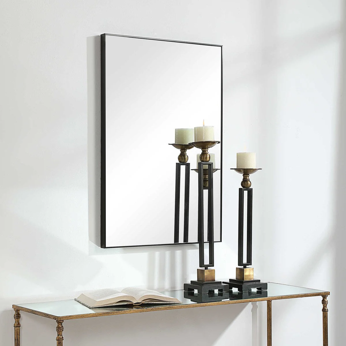 Hudson Mirror - Black - Image 4