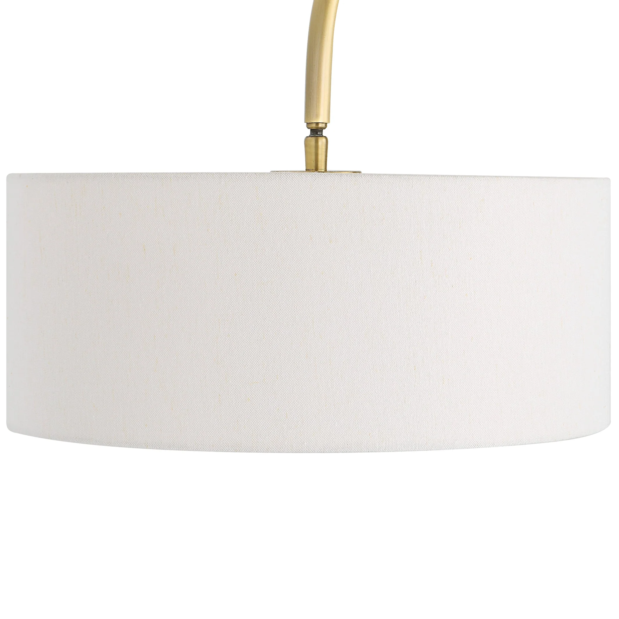 Uttermost Huxford Brass Arch Floor Lamp - Image 5