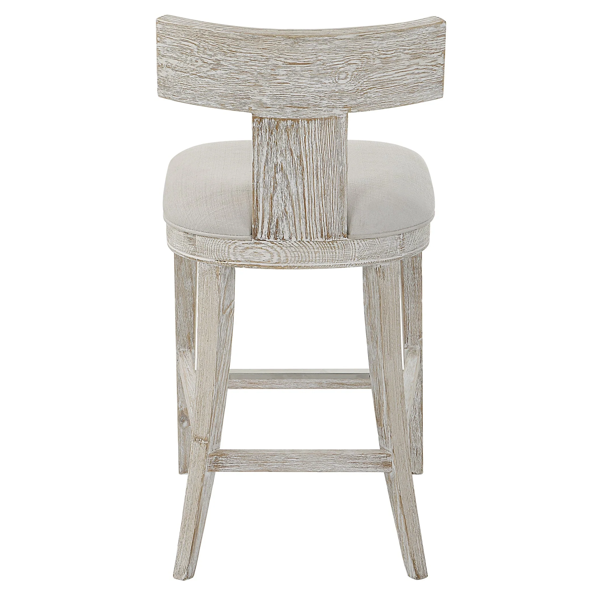 Uttermost Idris White Counter Stool - Image 6