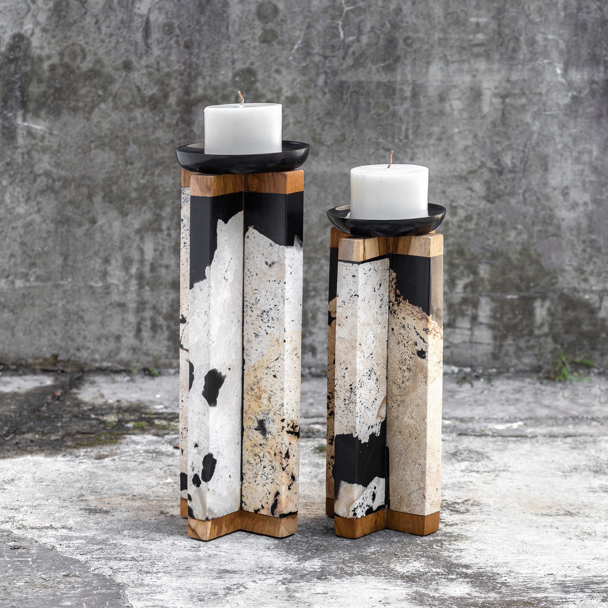 Uttermost Illini Candleholders, S/2 - Image 3