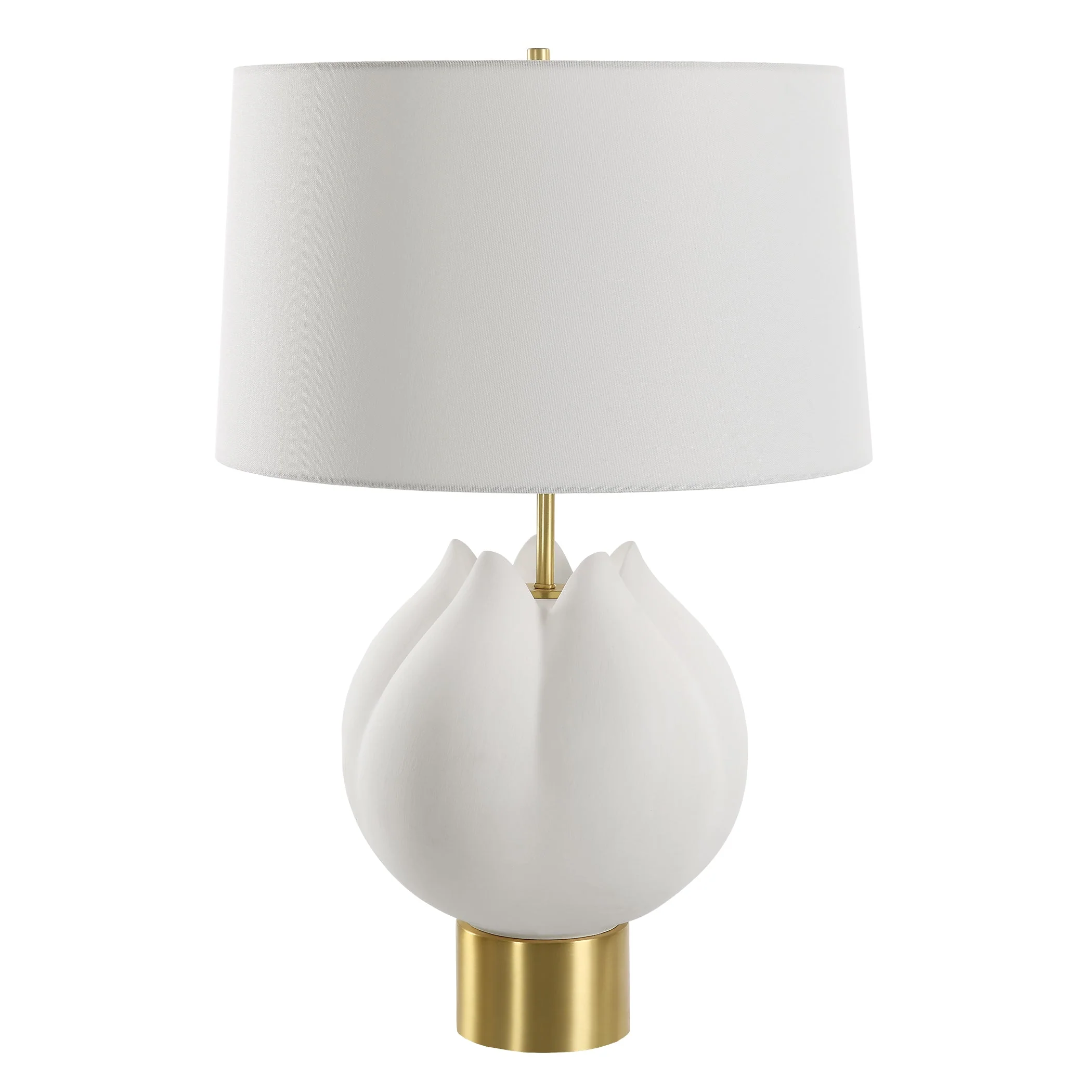 Uttermost In Bloom White Table Lamp - Image 6