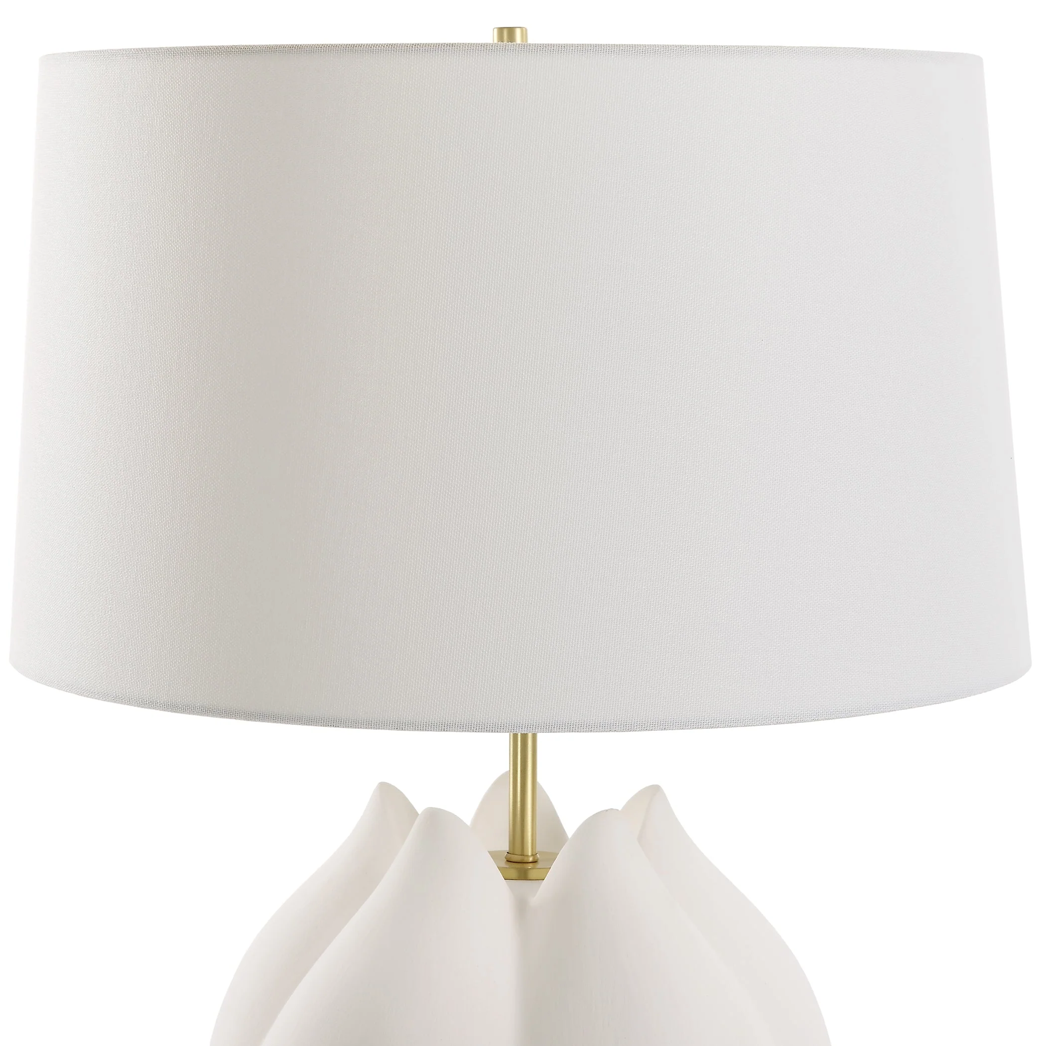 Uttermost In Bloom White Table Lamp - Image 7