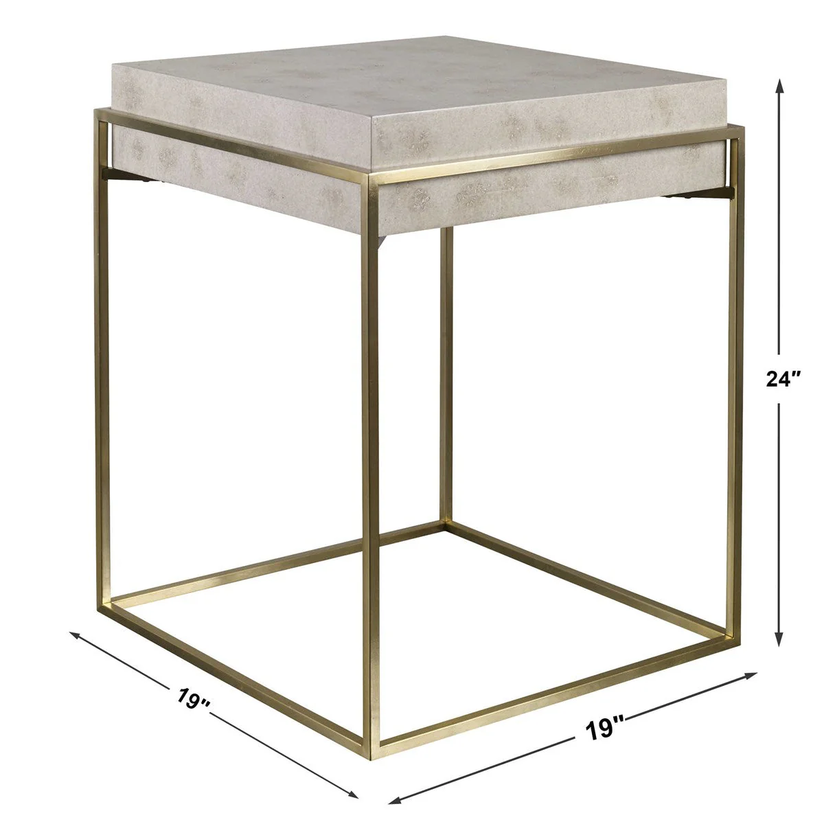 Uttermost Inda Accent Table - Image 5