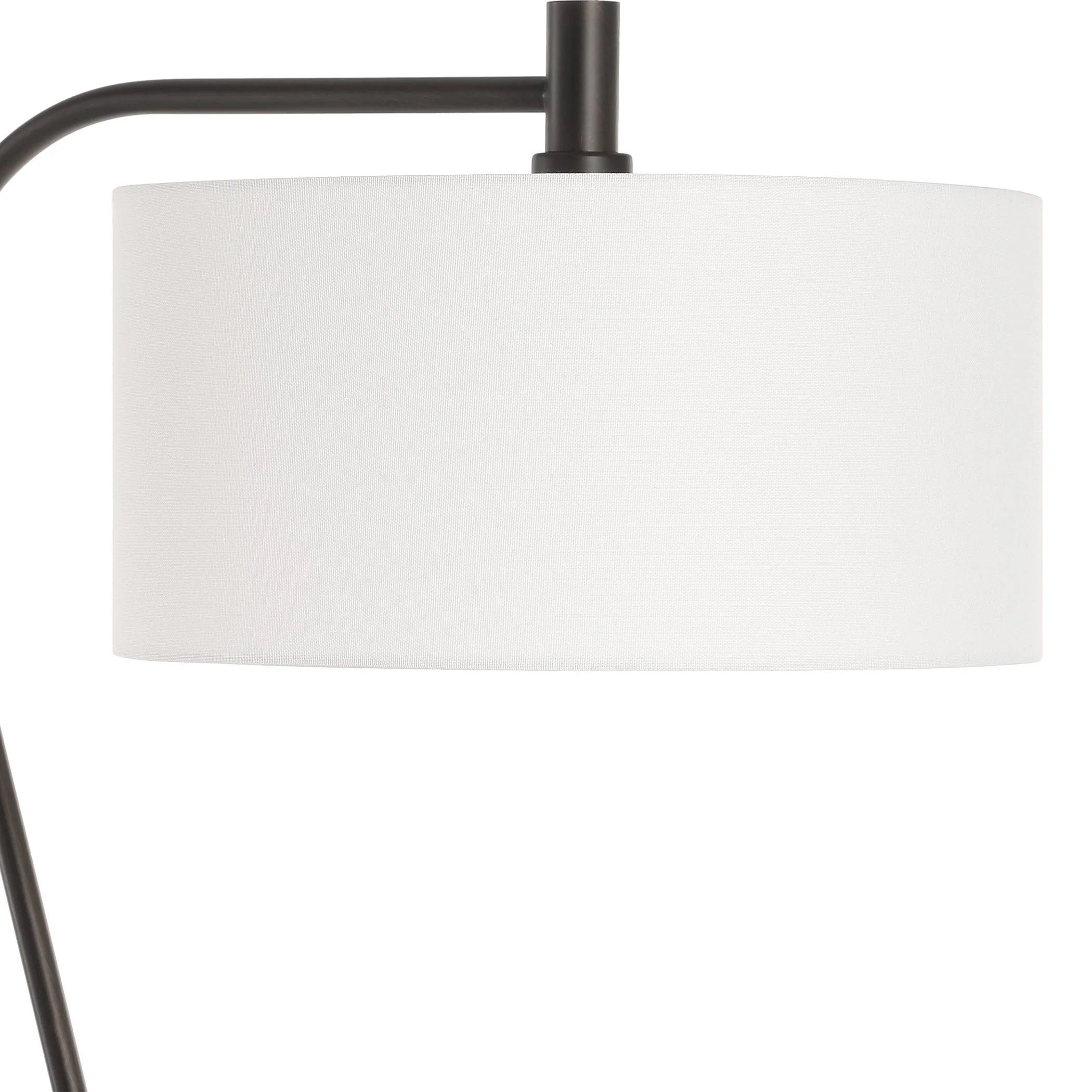 Uttermost Irwin Curved Brass Floor Lamp - Image 6