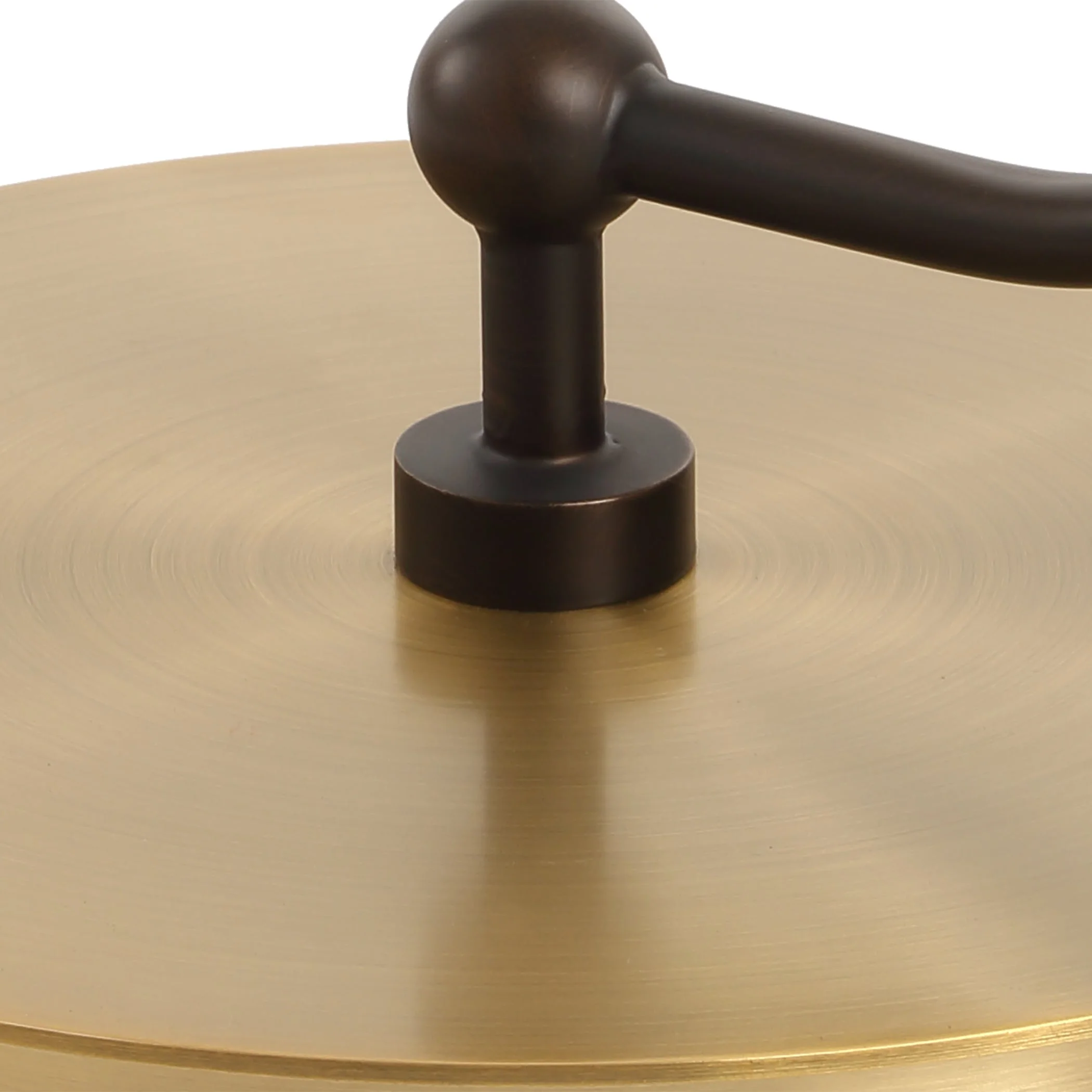 Uttermost Irwin Curved Brass Floor Lamp - Image 7