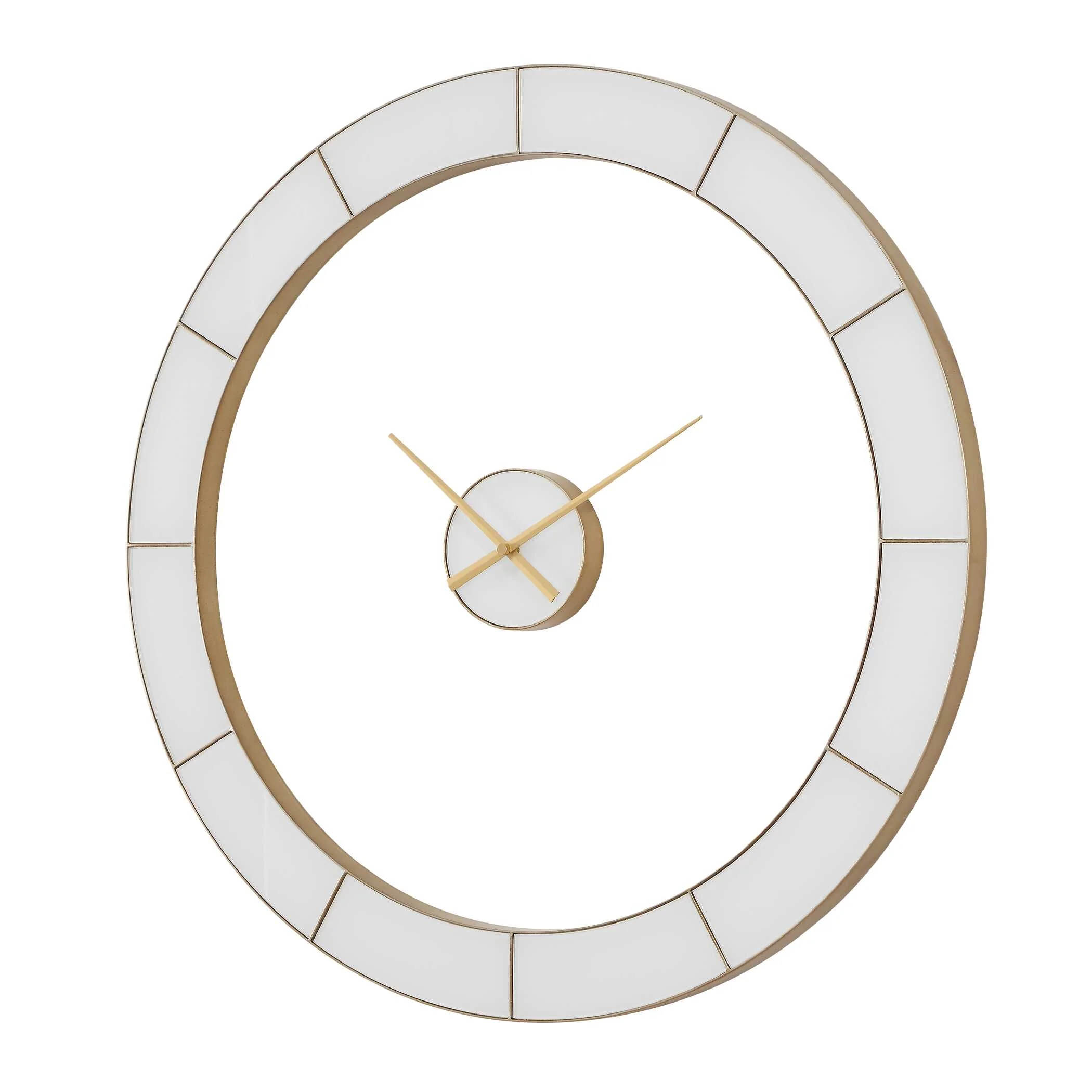 Uttermost Ivory Halo Minimalist Wall Clock - Image 4