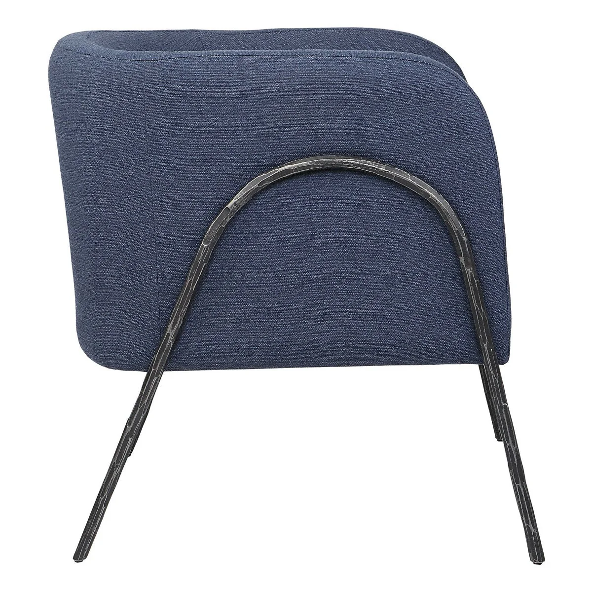 Uttermost Jacobsen Accent Chair, Denim - Image 4