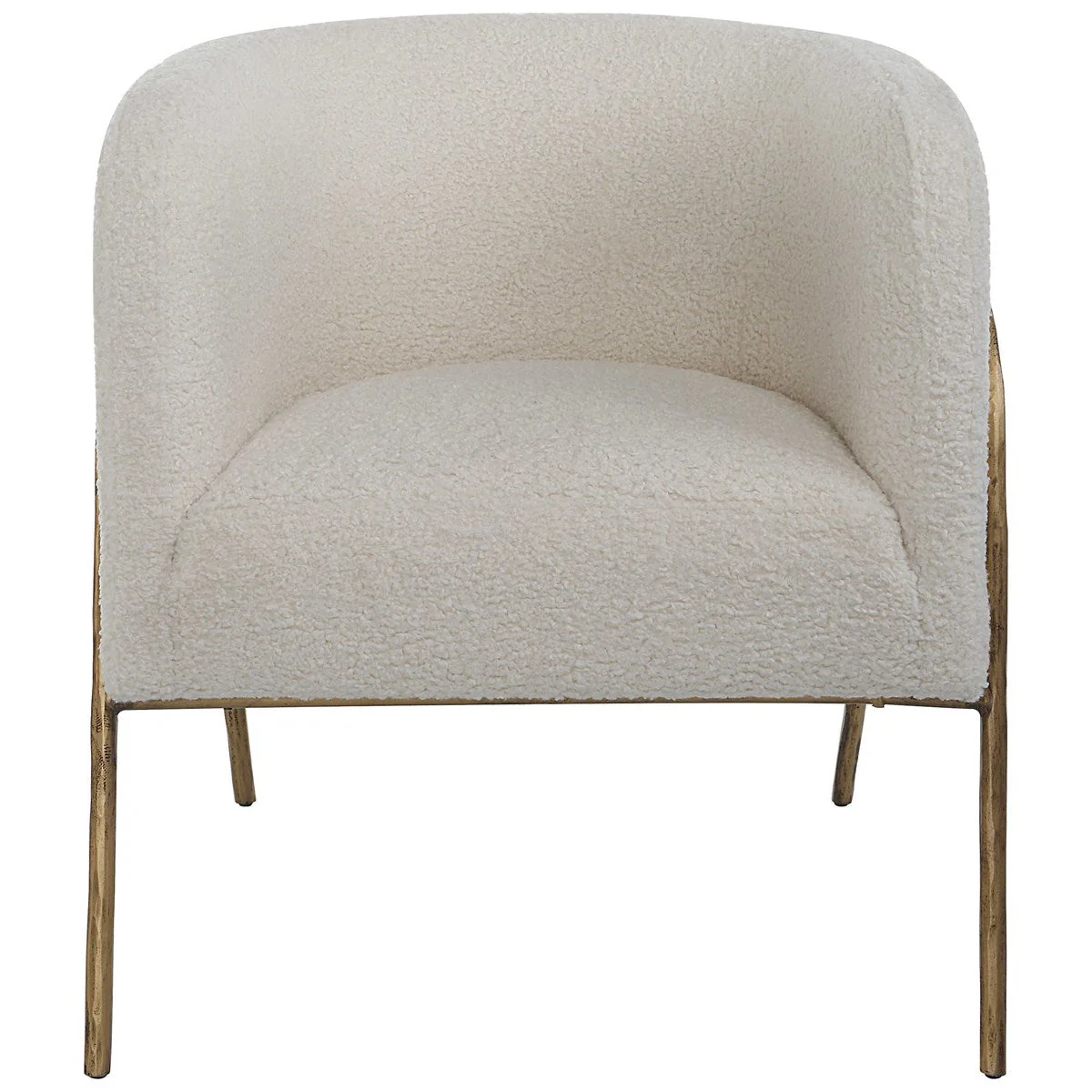Uttermost Jacobsen Accent Chair, Shearling - Image 2