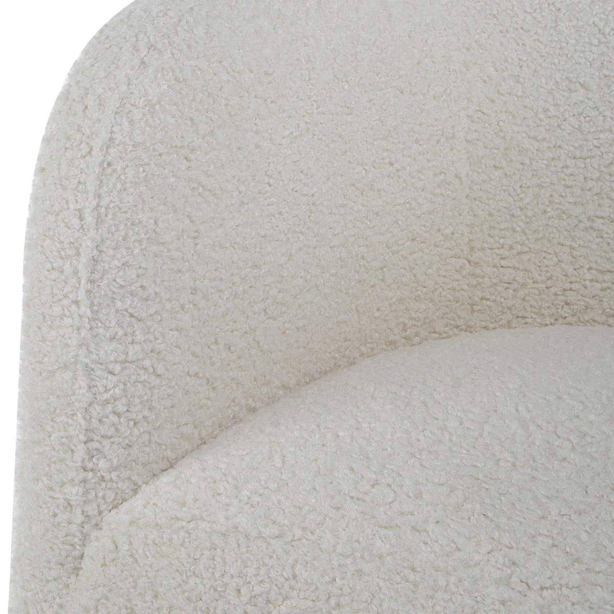 Uttermost Jacobsen Accent Chair, Shearling - Image 8
