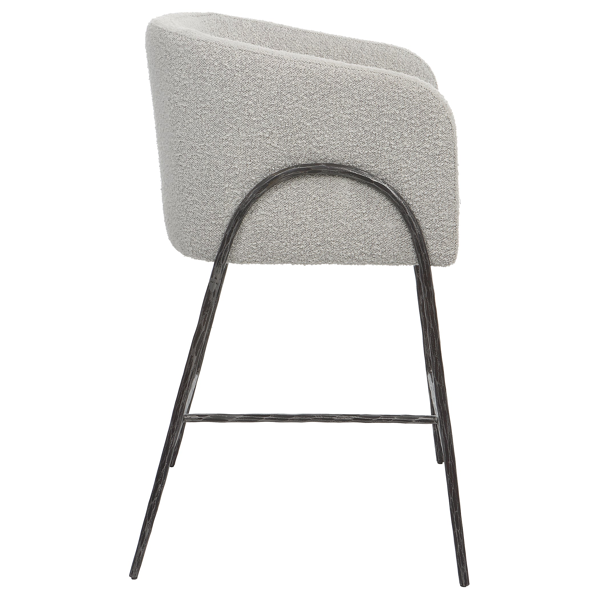 Uttermost Jacobsen Gray 27" Counter Stool - Image 5