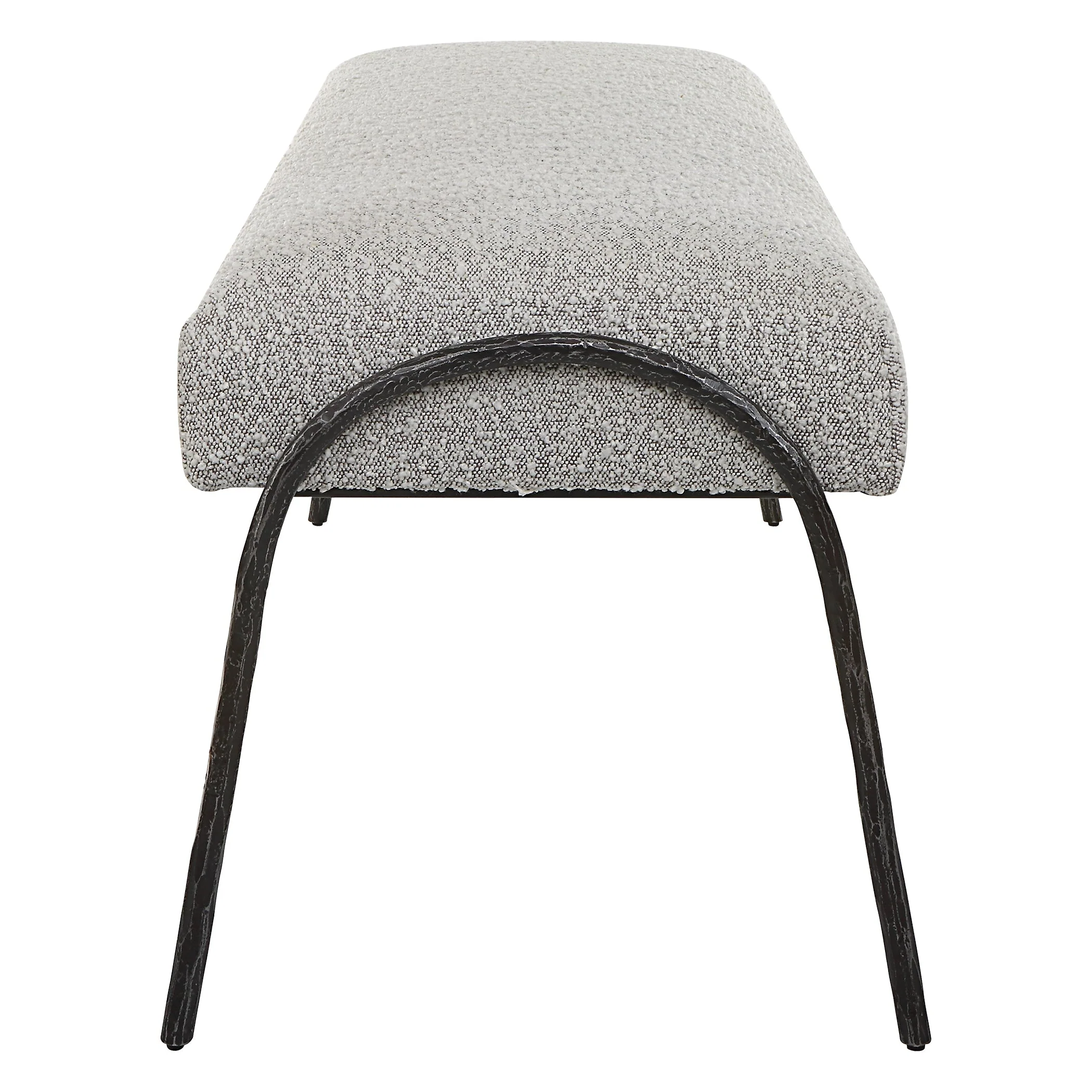 Uttermost Jacobsen Modern Gray Bench - Image 7