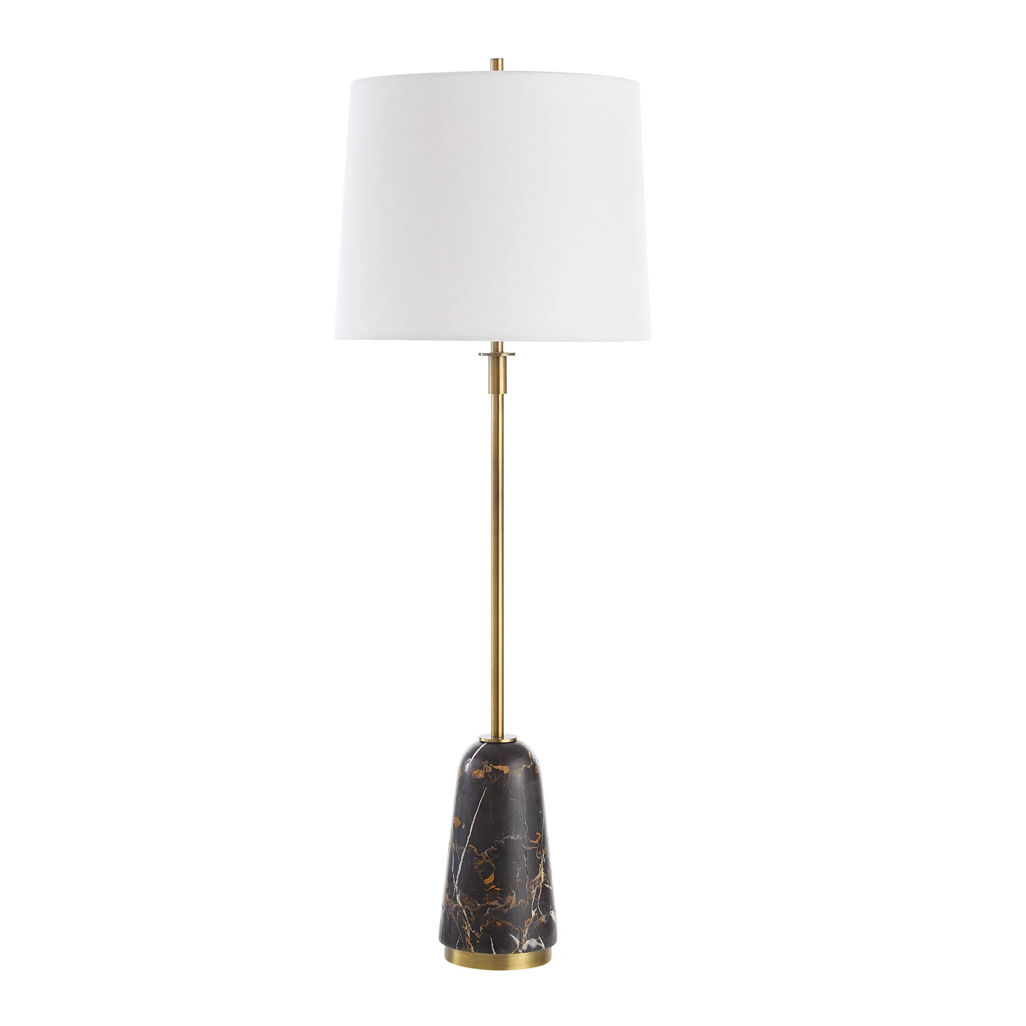 Uttermost Jenson Black Marble Buffet Lamp - Image 4