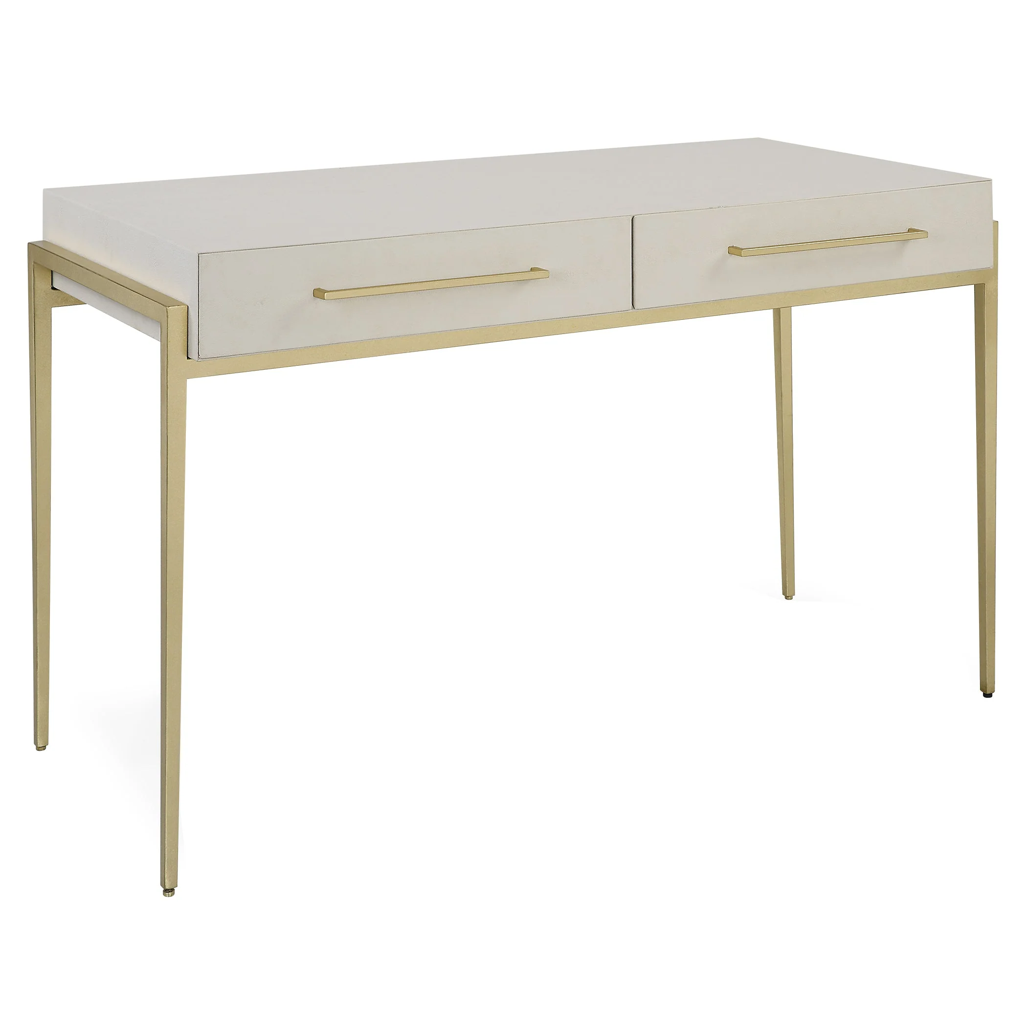 Uttermost Jewel Modern White Desk - Image 5
