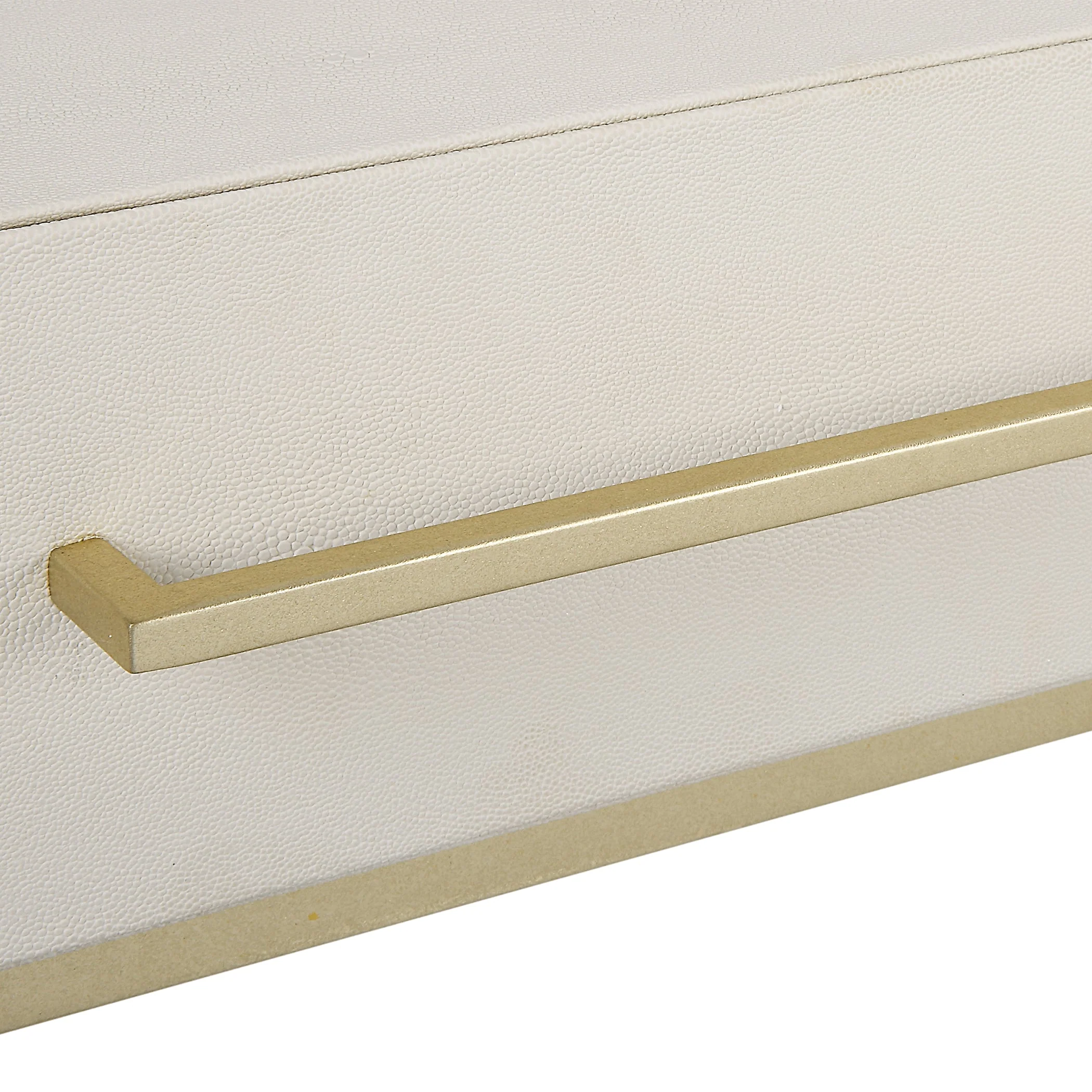 Uttermost Jewel Modern White Desk - Image 7