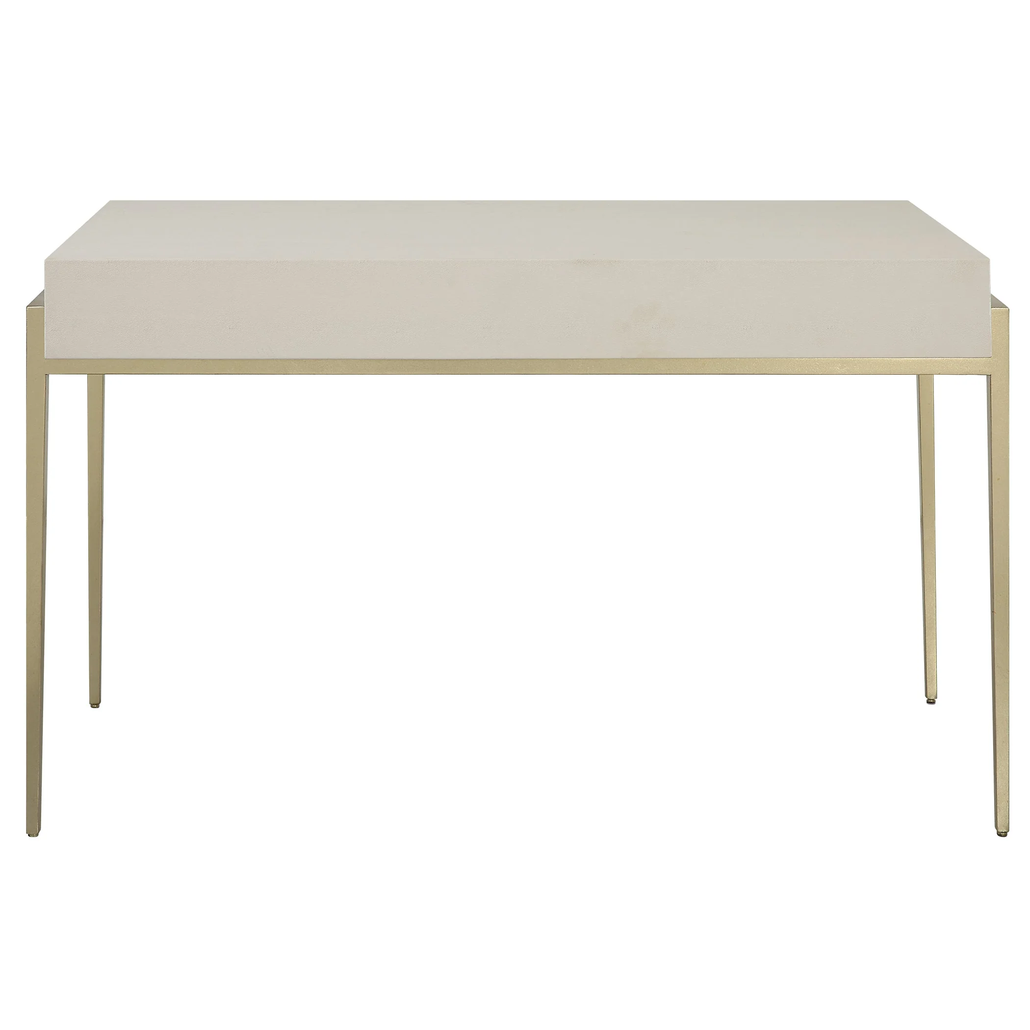 Uttermost Jewel Modern White Desk - Image 8