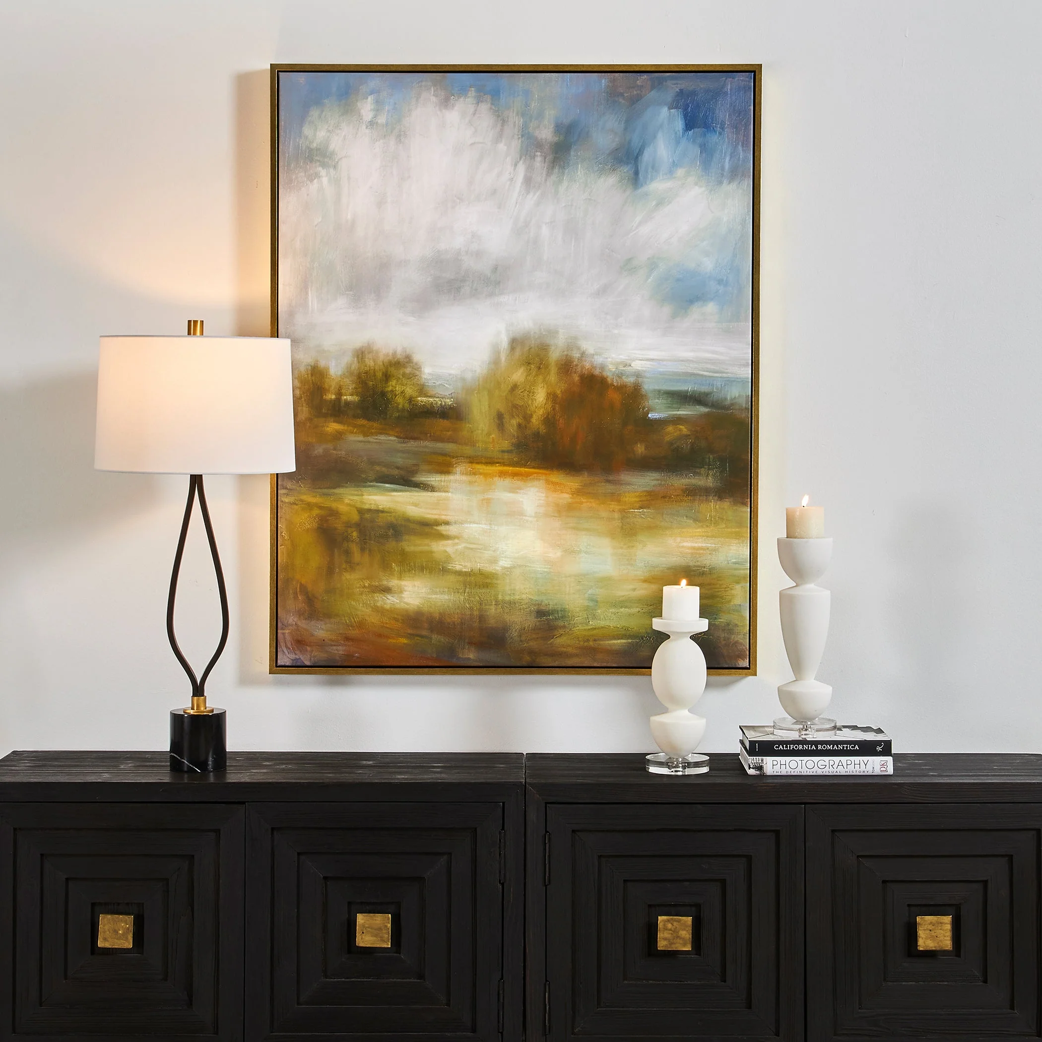 Uttermost John's Field Framed Landscape Art - Image 2