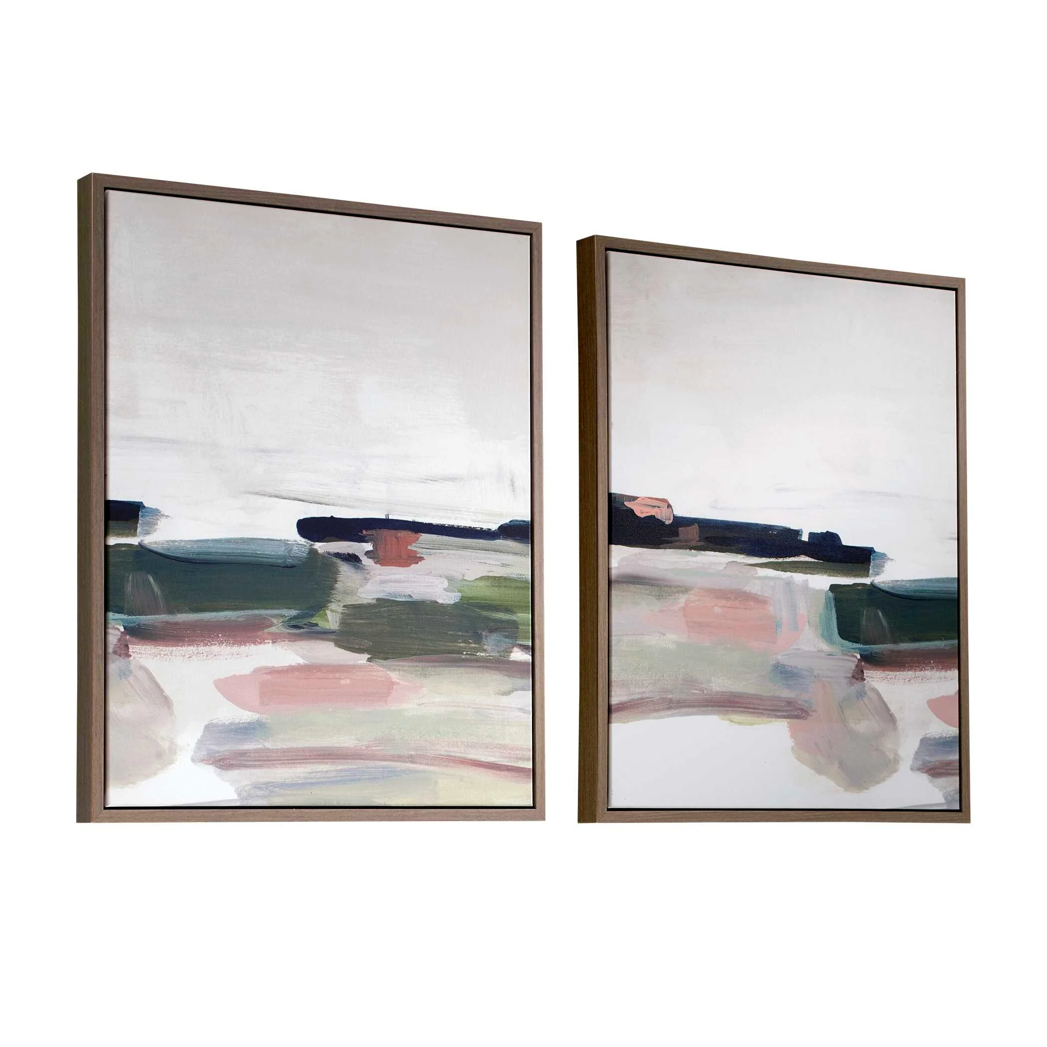 Uttermost Just Peaking Framed Abstract Prints Set/2 - Image 3