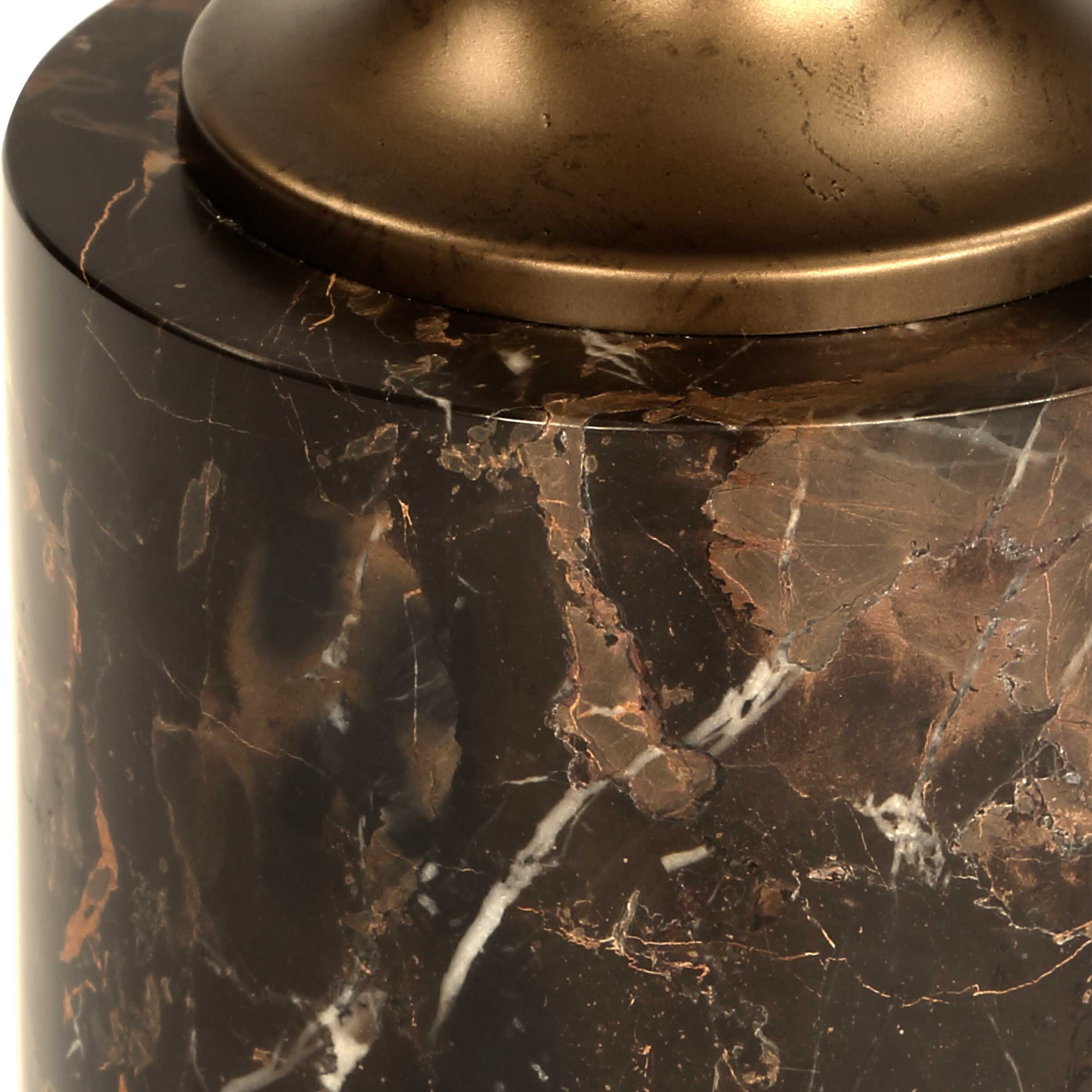 Uttermost Karnes Dark Marble Drink Table - Image 5