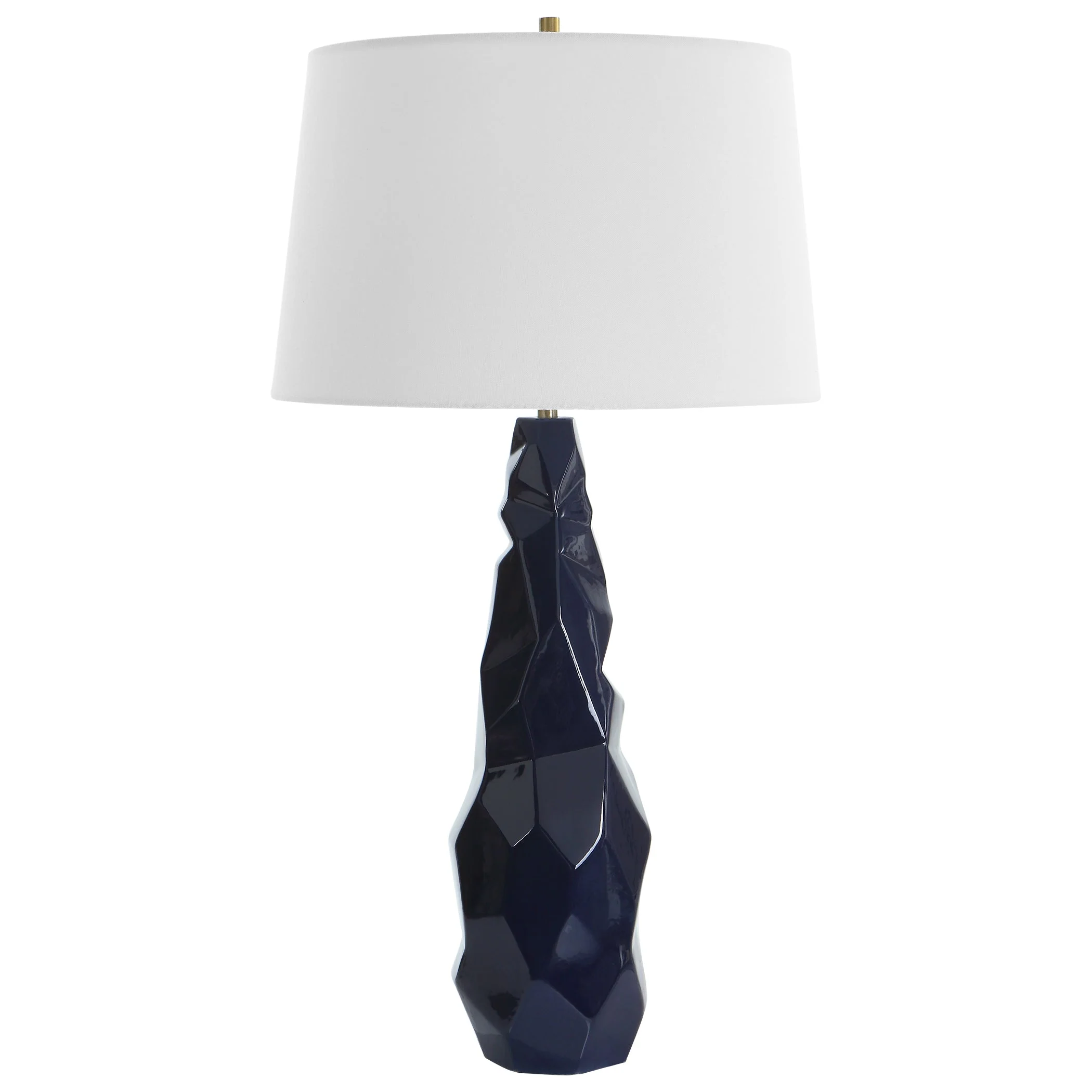 Uttermost Kavos Geometric Blue Table Lamp - Image 4