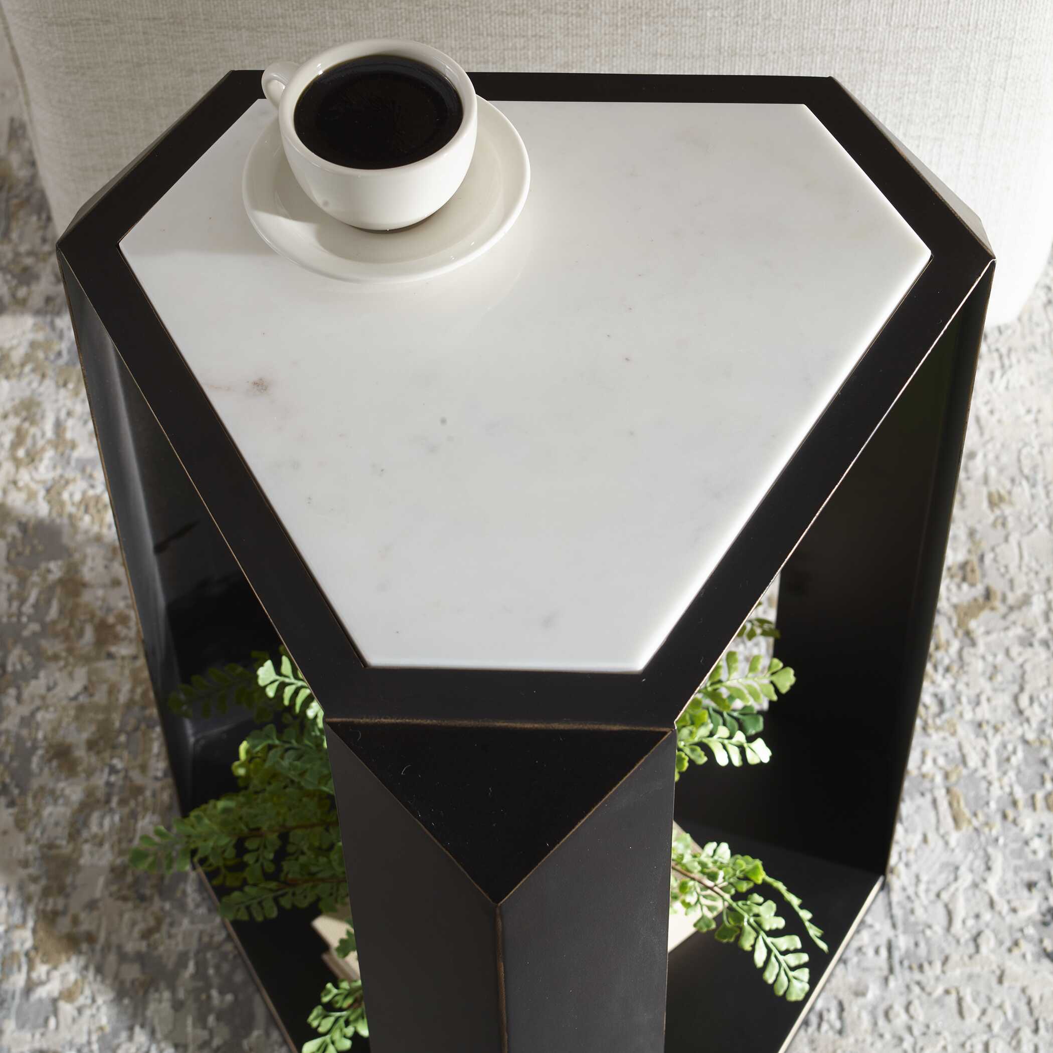 Uttermost Keenan Geometric Accent Table - Image 5